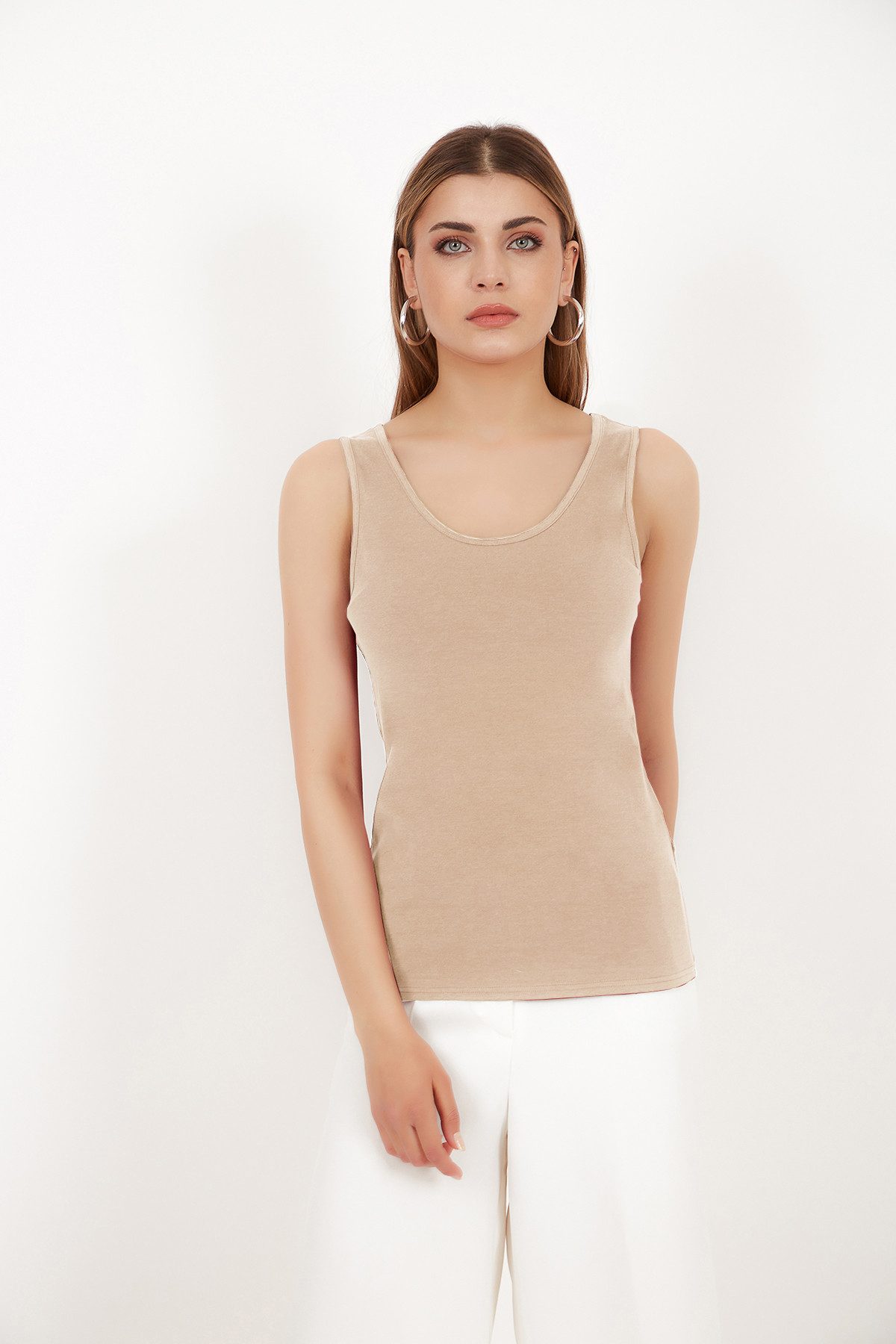 Vivienne Fashion Tanktop Tulipe Vivieene hochwertiges Damen Top mit Innenfu günstig online kaufen