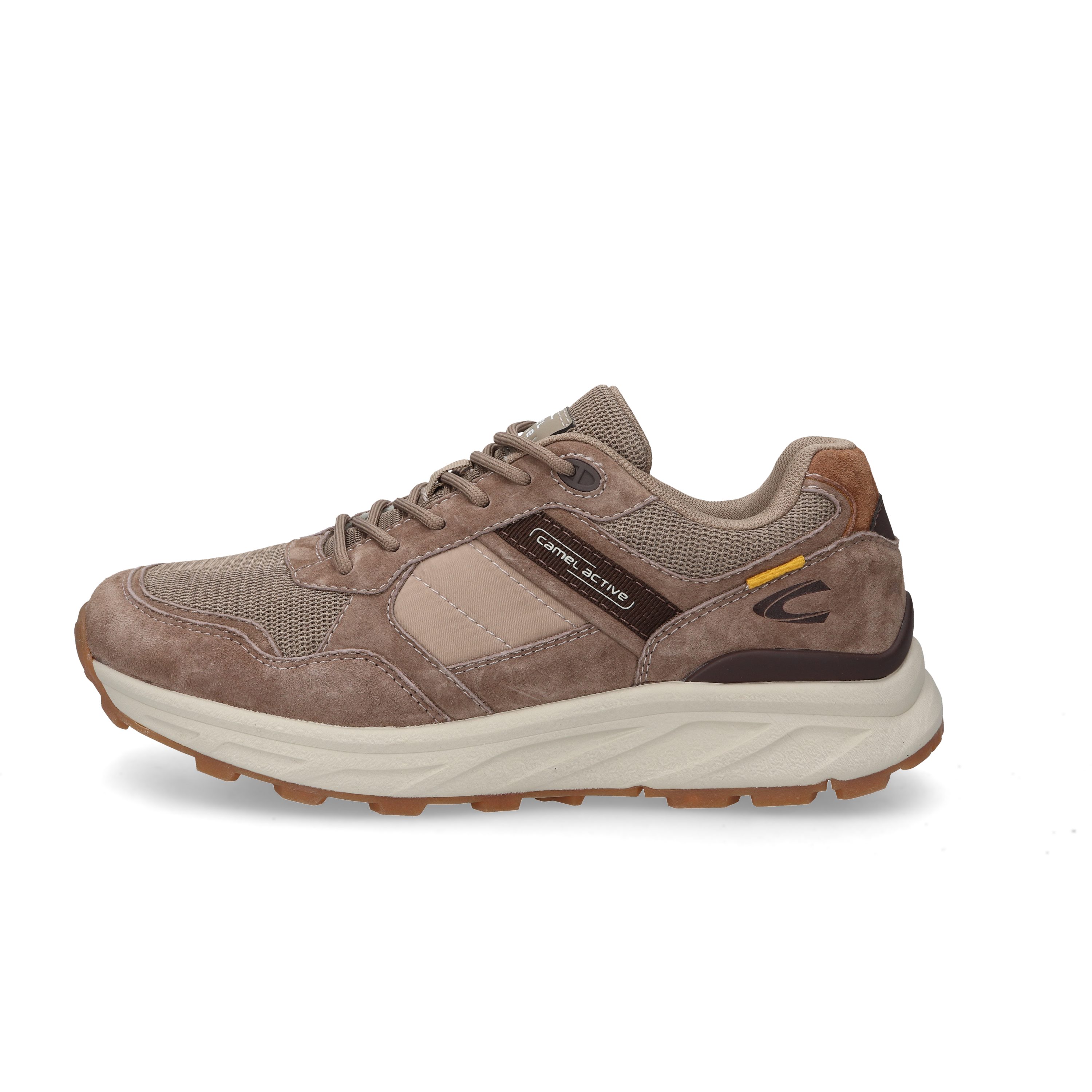 camel active Sneaker Schnürschuh, Freizeitschuh, Halbschuh mit sportiver Laufsohle