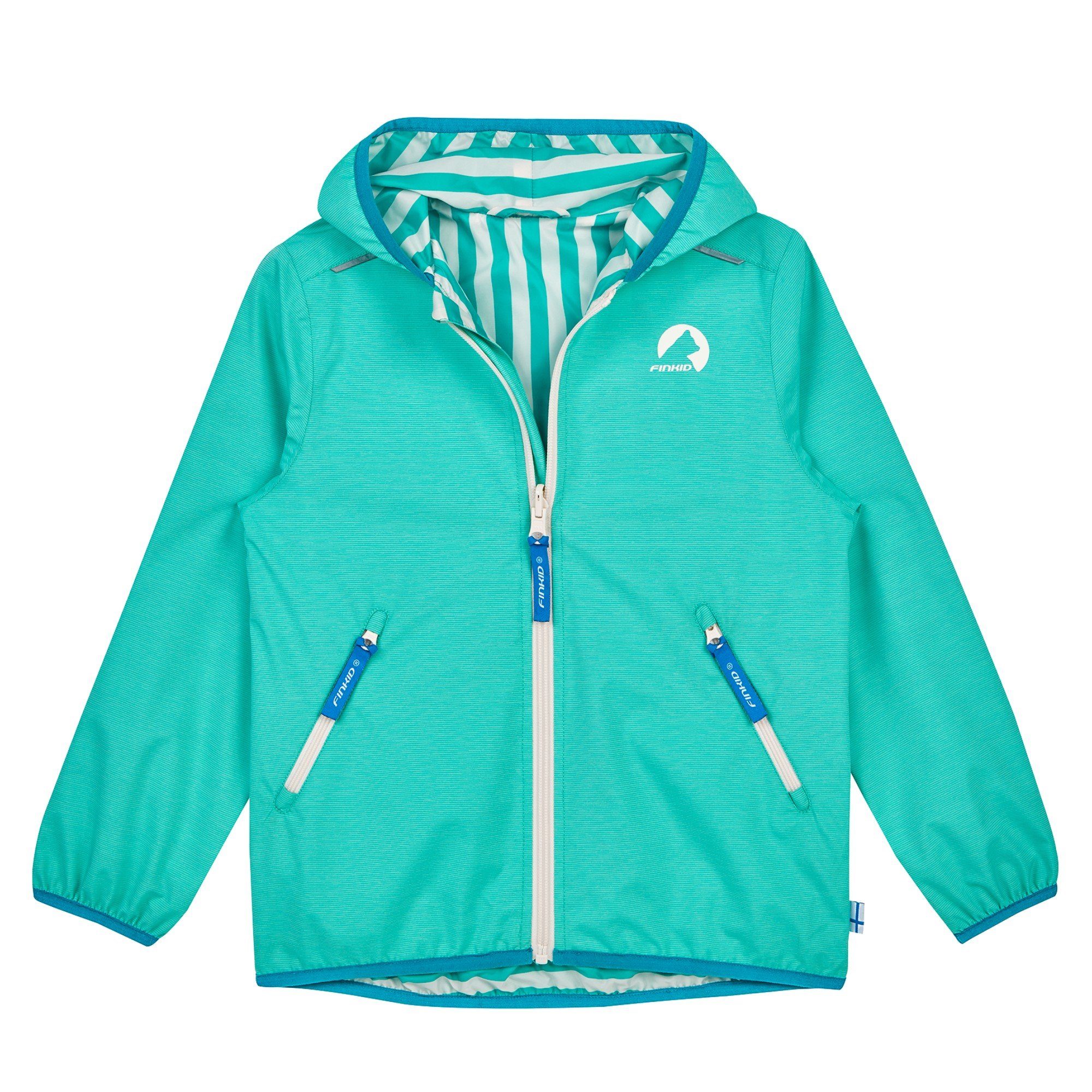Finkid Outdoorjacke Finkid Wendejacke VALAS grün