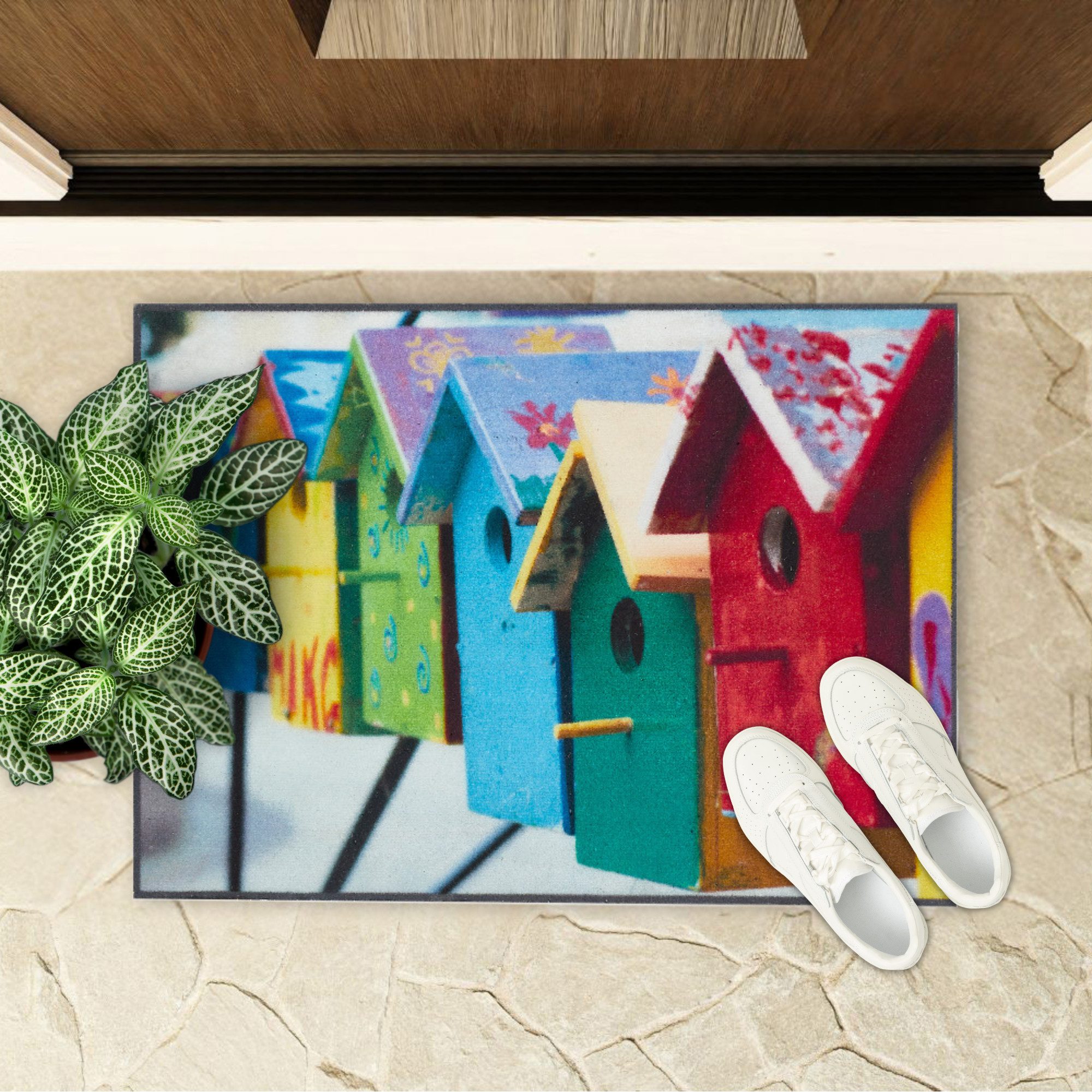 Andiamo Fußmatte Modern, rechteckig, Höhe: 6,5 günstig online kaufen