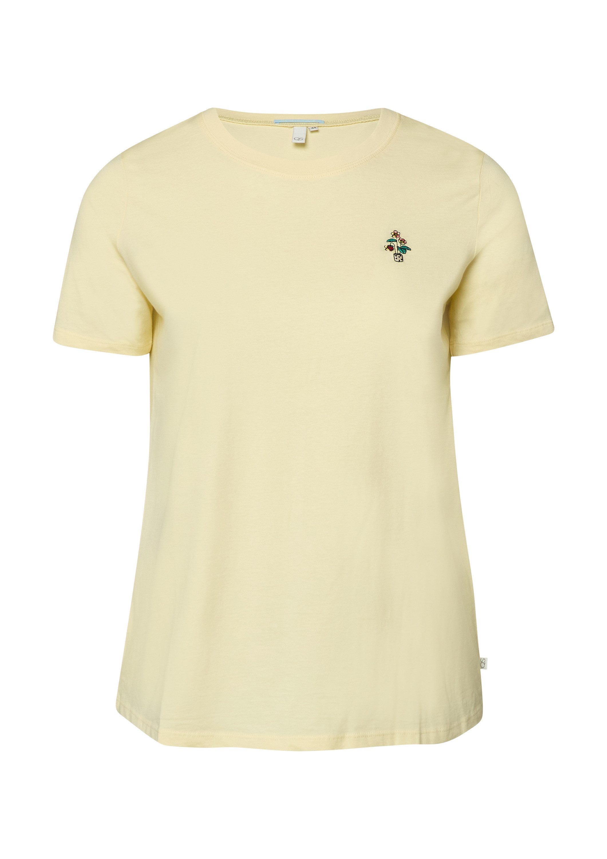 QS Kurzarmshirt T-Shirt T-Shirt günstig online kaufen