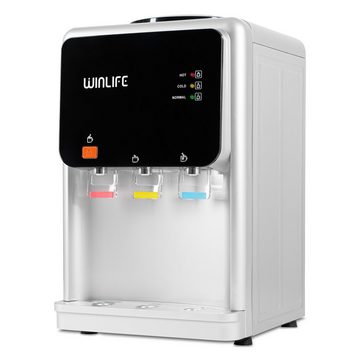 WINLIFE Heißwasserspender Kaltwasserpender Getränkespender für heiße kalte Getränke 5 bis 20L, Elektrischer Mini Warmwasserspender