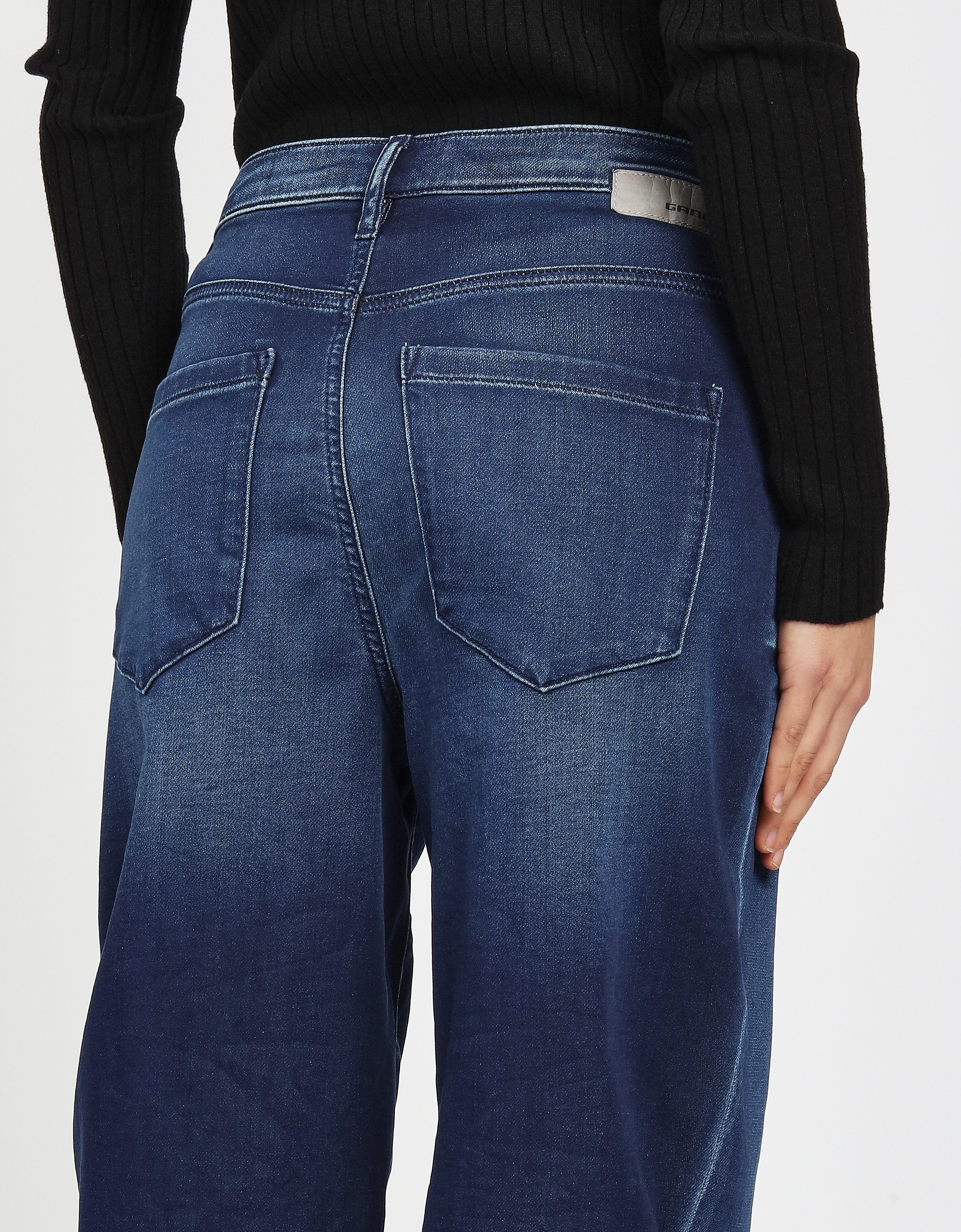 GANG 5-Pocket-Jeans 94VIA JOGGER mit Kordel, Balloon Fit