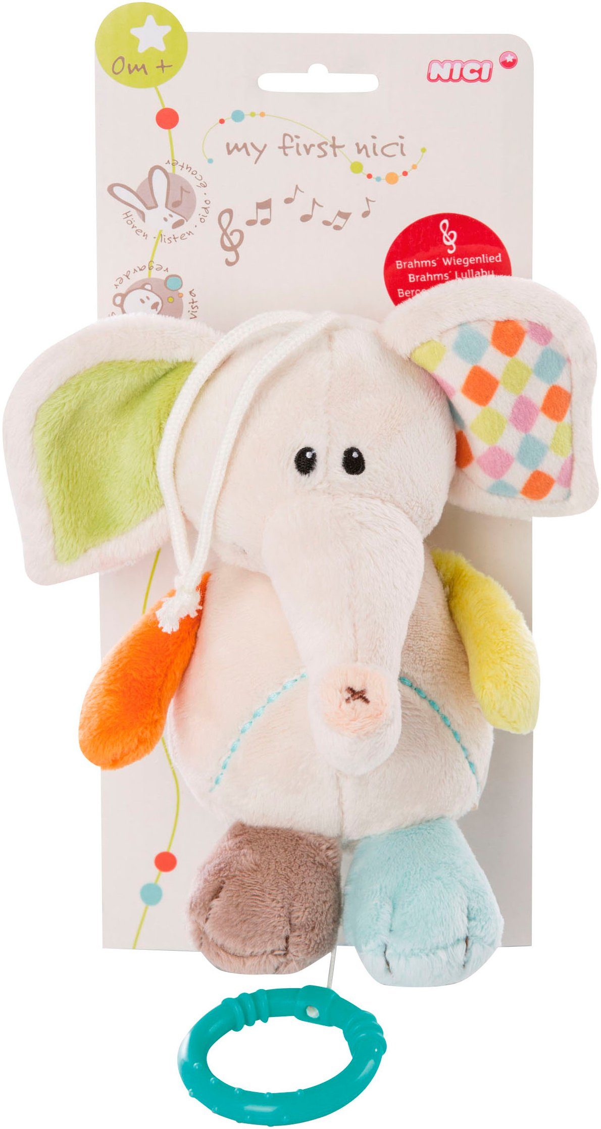 Nici Spieluhr My First NICI Kollektion, Elefant Dundi günstig online kaufen