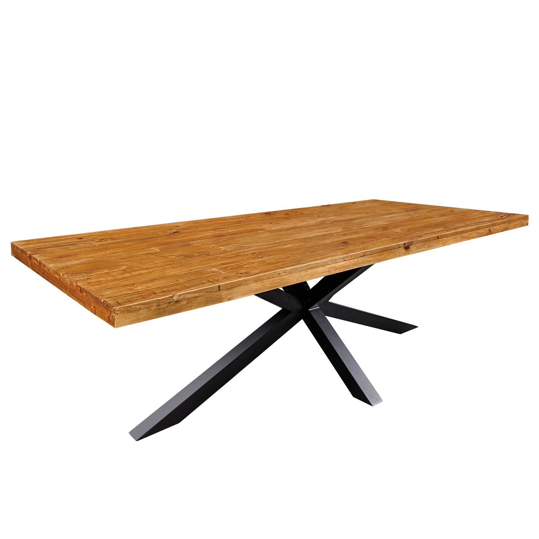 riess-ambiente Esstisch GALAXIE 200cm vintage braun / schwarz (Einzelartike günstig online kaufen