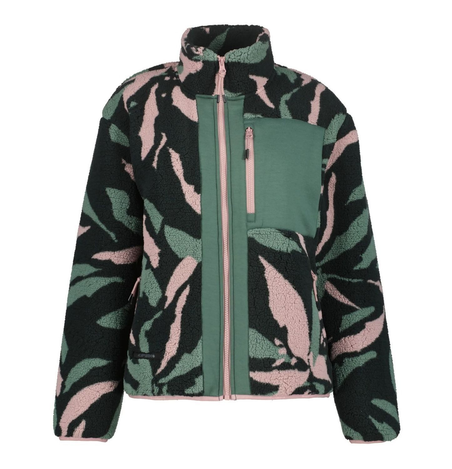 Icepeak Fleecejacke Icepeak Midlayer Fleecejacke Addias Schwarz/Grün günstig online kaufen