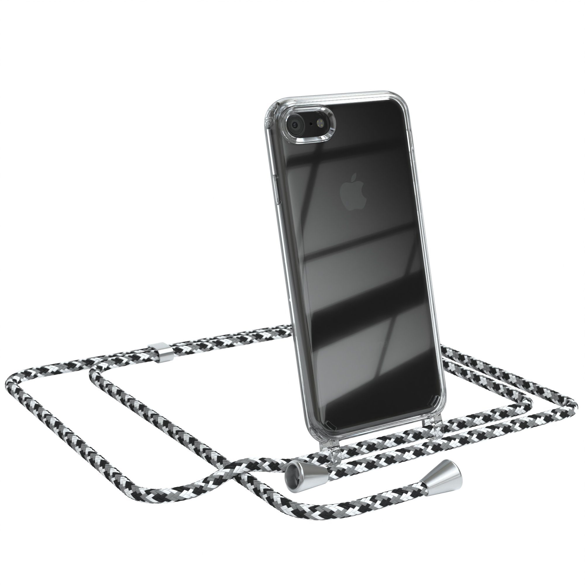 Handykette Hülle mit Kette für iPhone SE 2022/2020 iPhone 8/7
