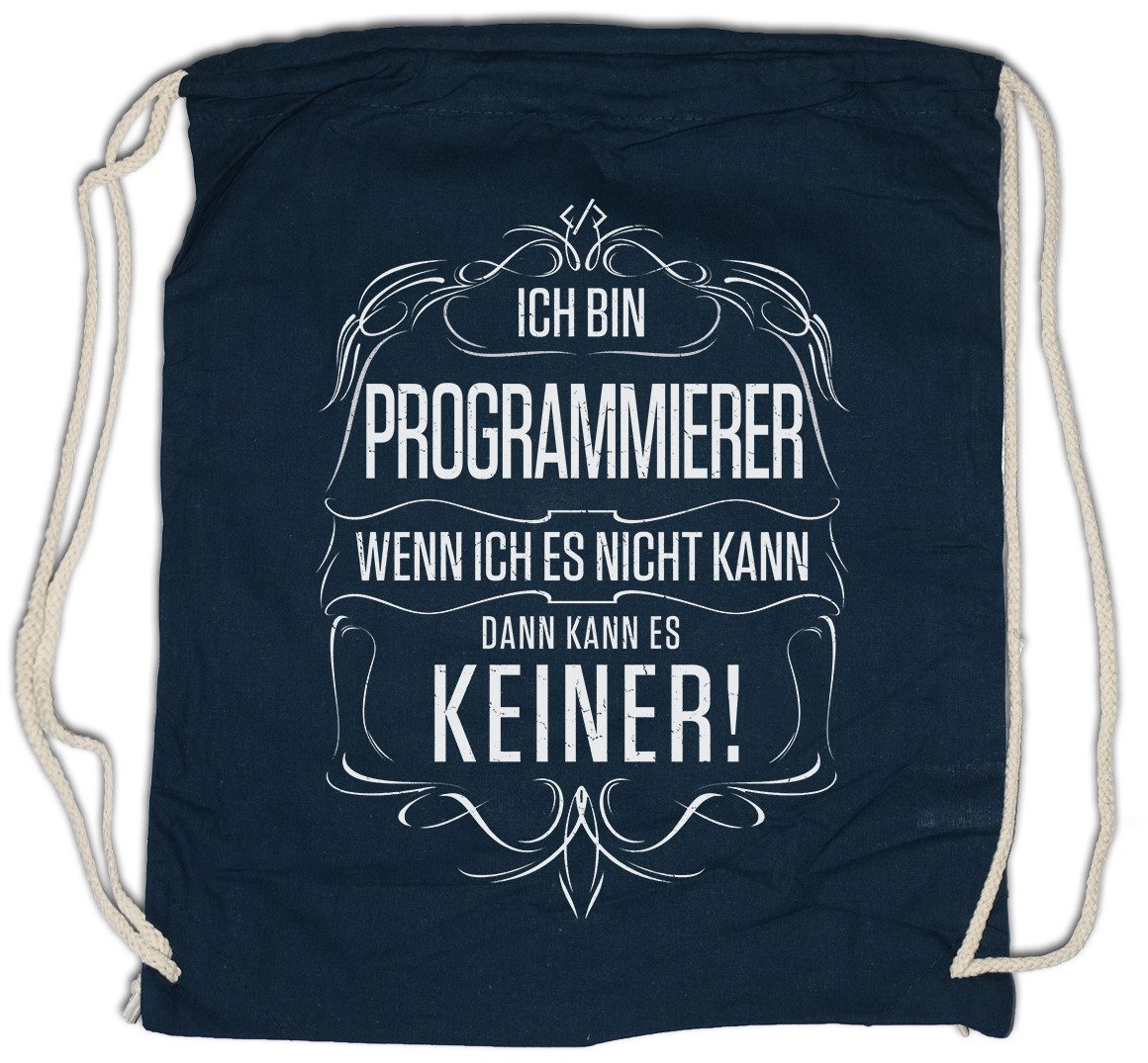 Turnbeutel Ich Bin Programmierer Turnbeutel Informatiker Administrator Admin