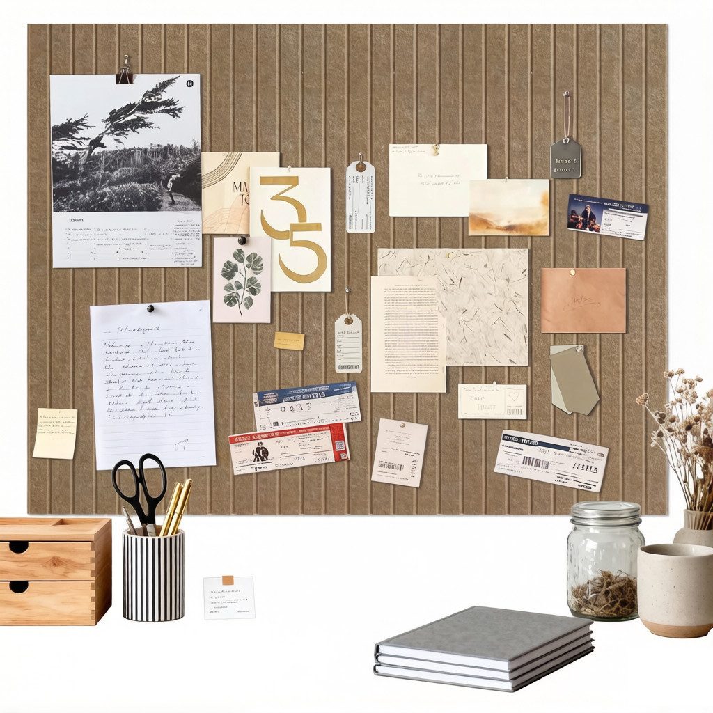 Agger Pinnwand Dekorative Pinnwand aus Filz, Selbstklebend, 40x60 cm