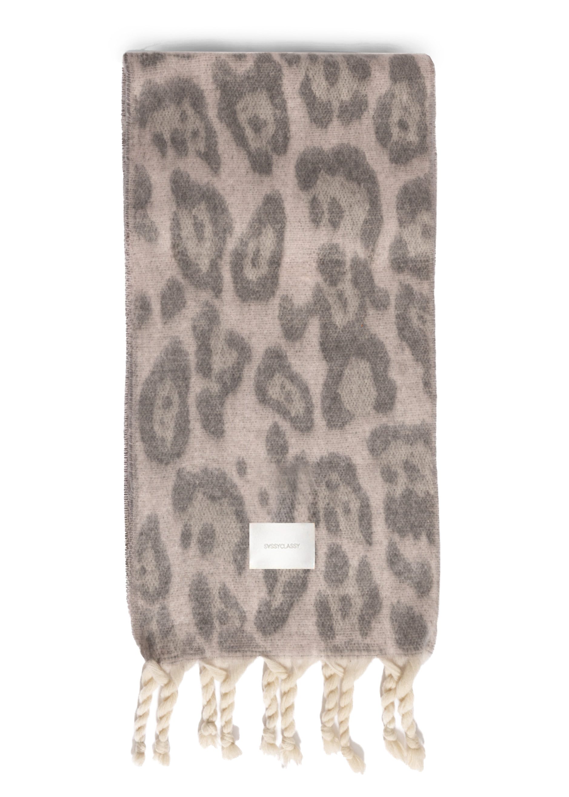 SASSYCLASSY Schal Schal Damen mit Leo-Print günstig online kaufen