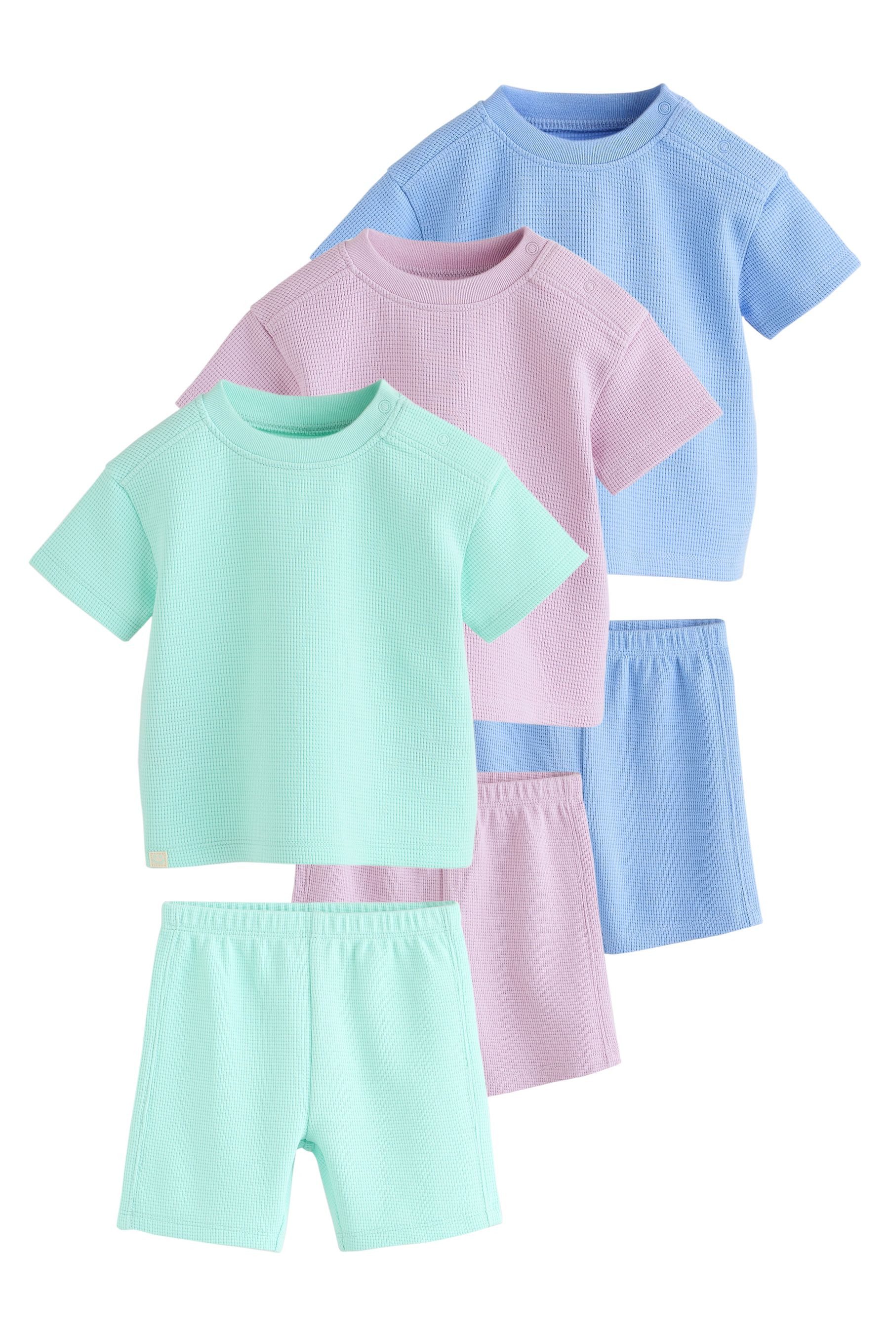 T-Shirt & Shorts 6-teiliges Baby-Set mit Tops und Shorts
