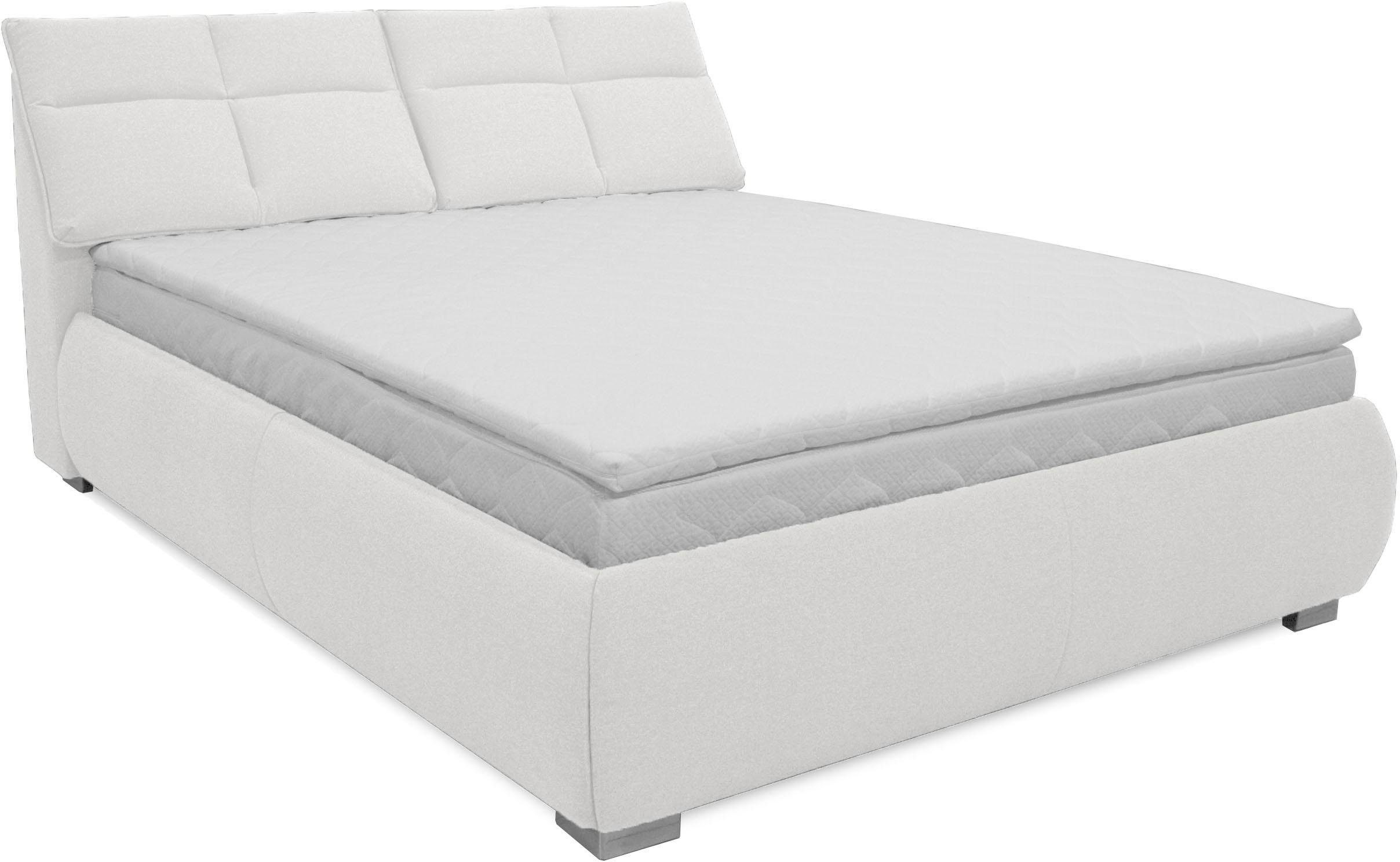 INOSIGN Boxspringbett SALUS - Struktur silber