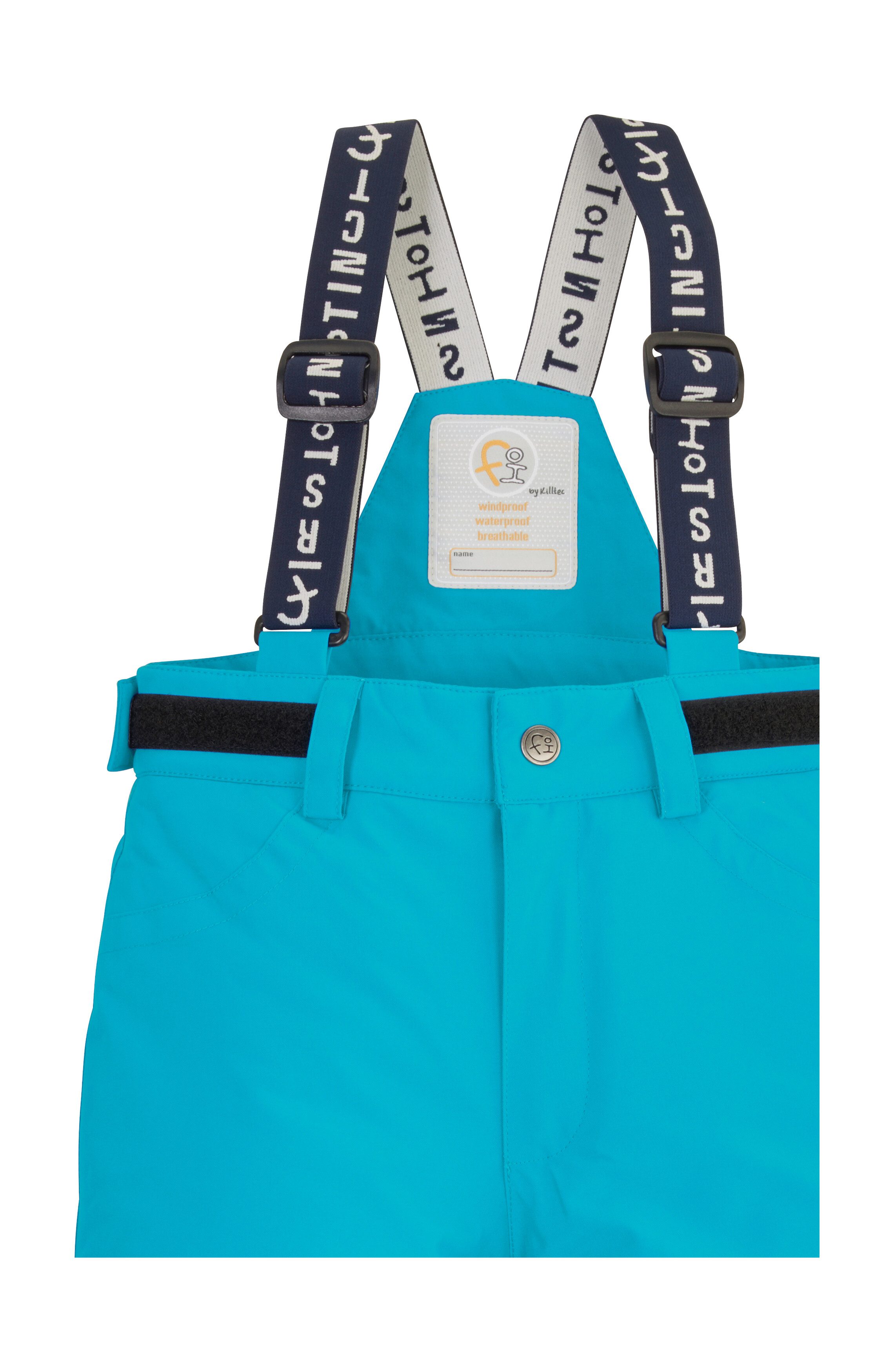 first instinct by killtec Skihose FISW 33 MNS SKI PNTS Wasserdichte Funktionshose mit Fleece, Schneefang und Grow-Up-Funktion