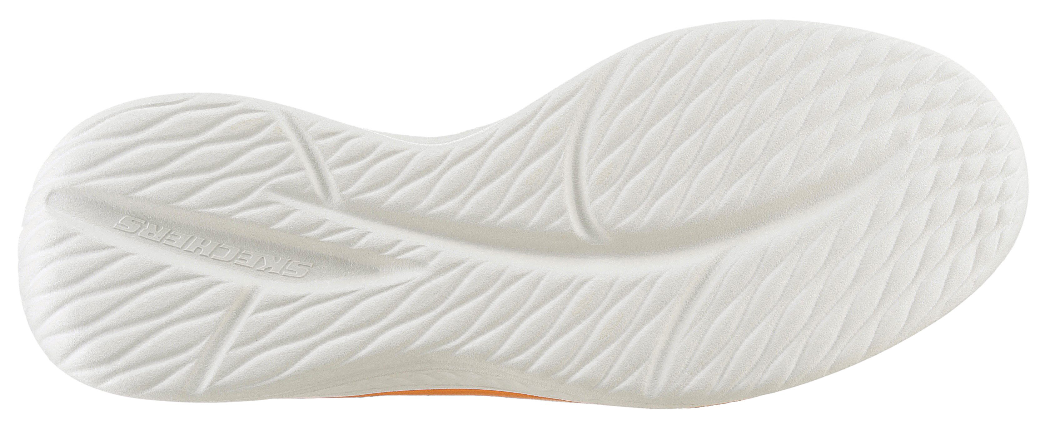 Skechers SLADE-QUINTO Slip-On Sneaker, Slipper, Freizeitschuh mit dezenten Kontrastbesatz