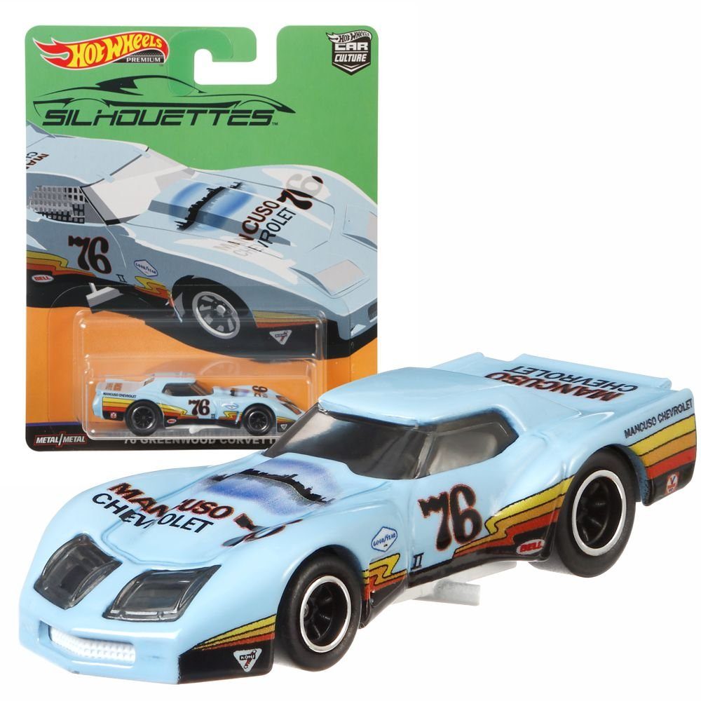 Mattel® Spielzeug-Auto Car Culture Super Silhouettes Hot Wheels Premium Auto Mattel