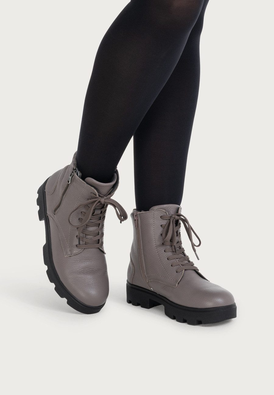 vitaform Damenschuhe Stiefelette Hirschleder Stiefelette