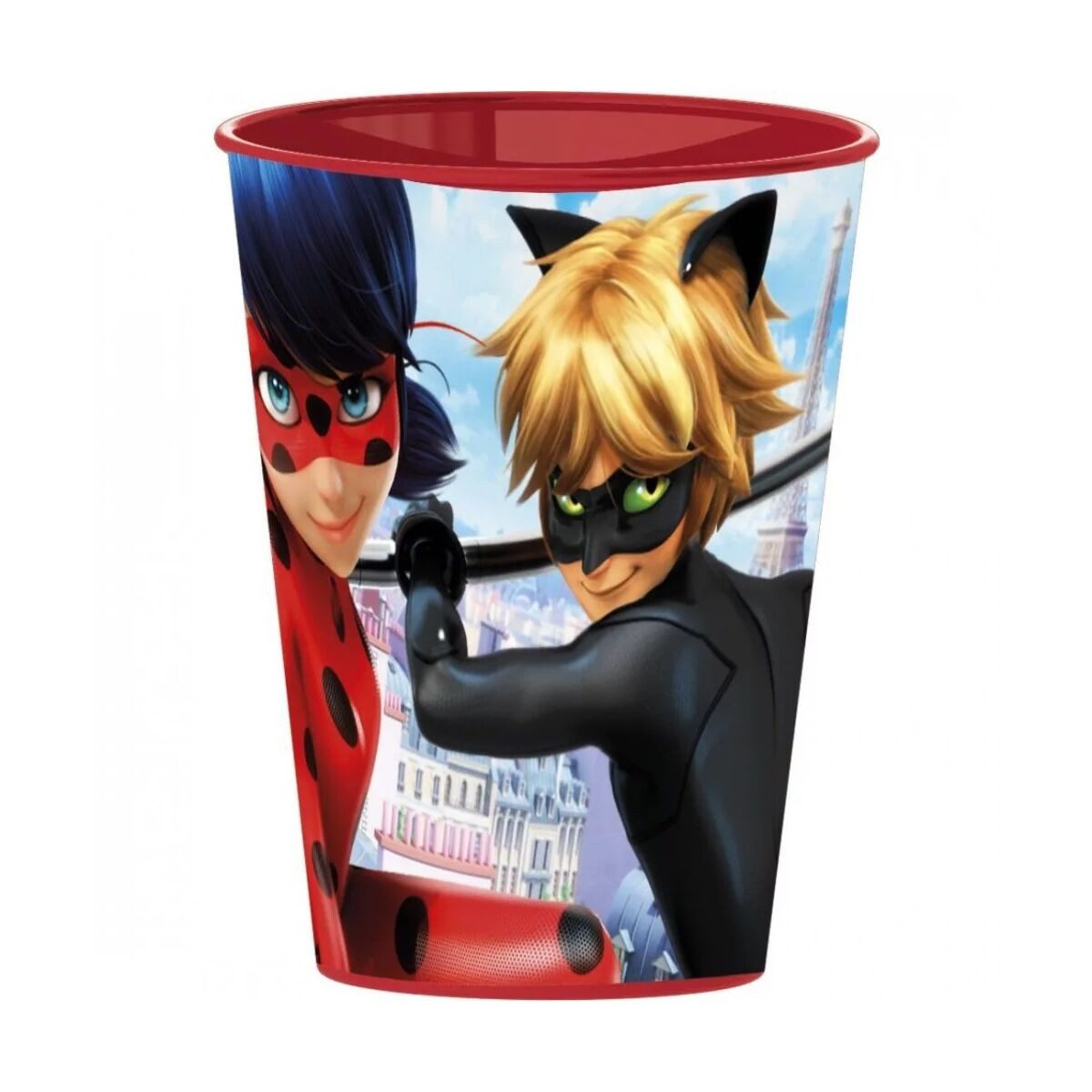 Miraculous - Ladybug Trinkflasche Miraculous Geschichten von Ladybug und Cat Noir