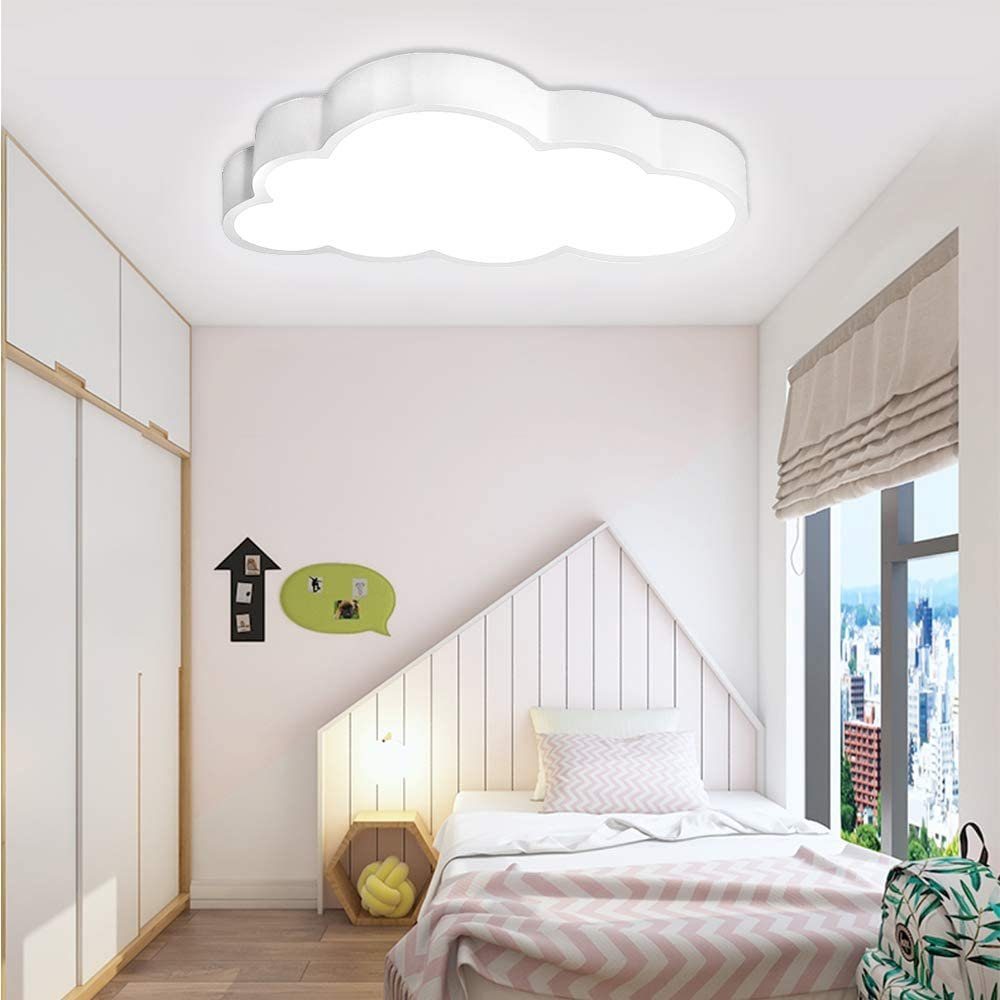 Wolken Deckenlampe LED UISEBRT 48W Deckenleuchte Kinderzimmerlampe