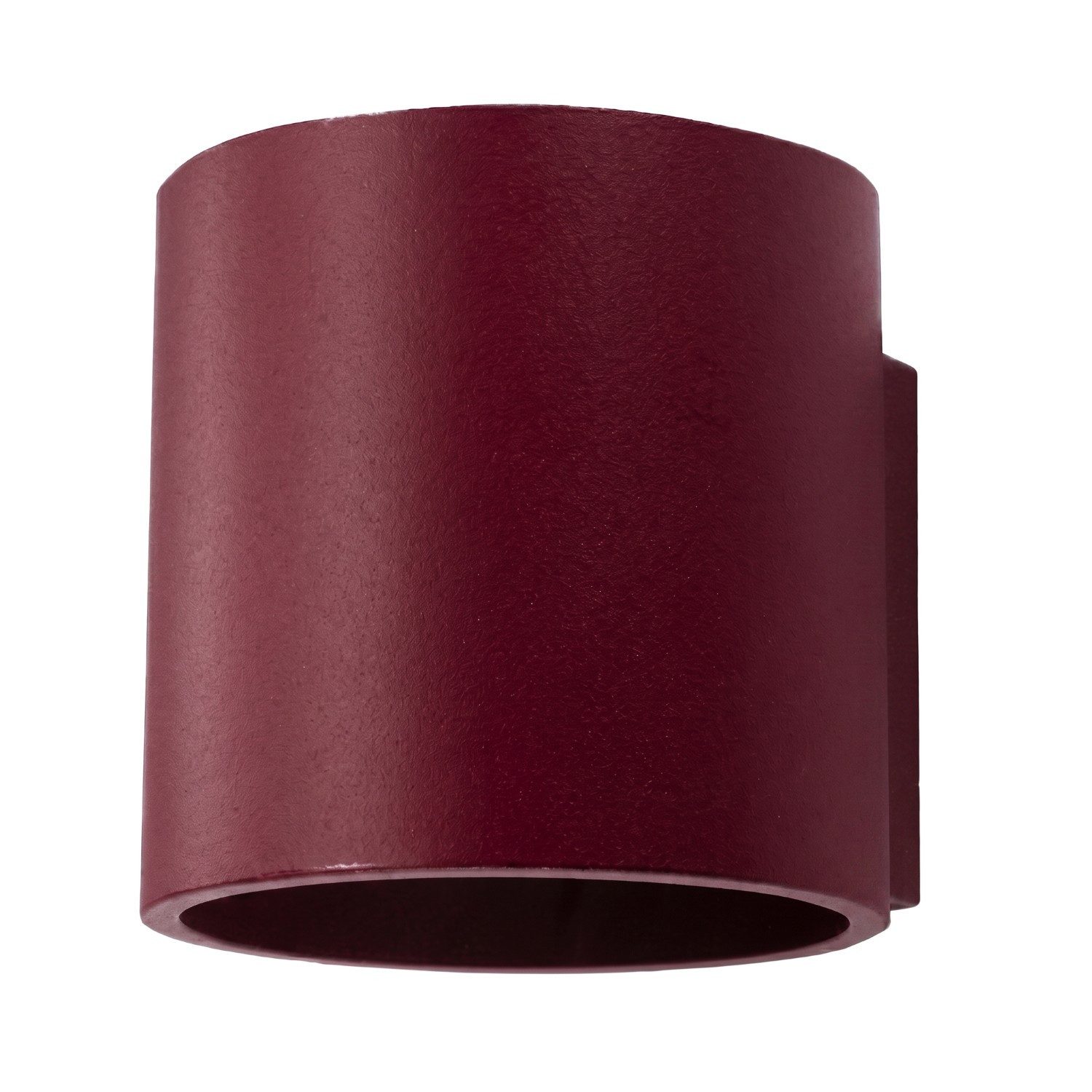 SOLLUX lighting Wandleuchte Wandleuchte ORBIS 1 burgund, Nicht enthalten