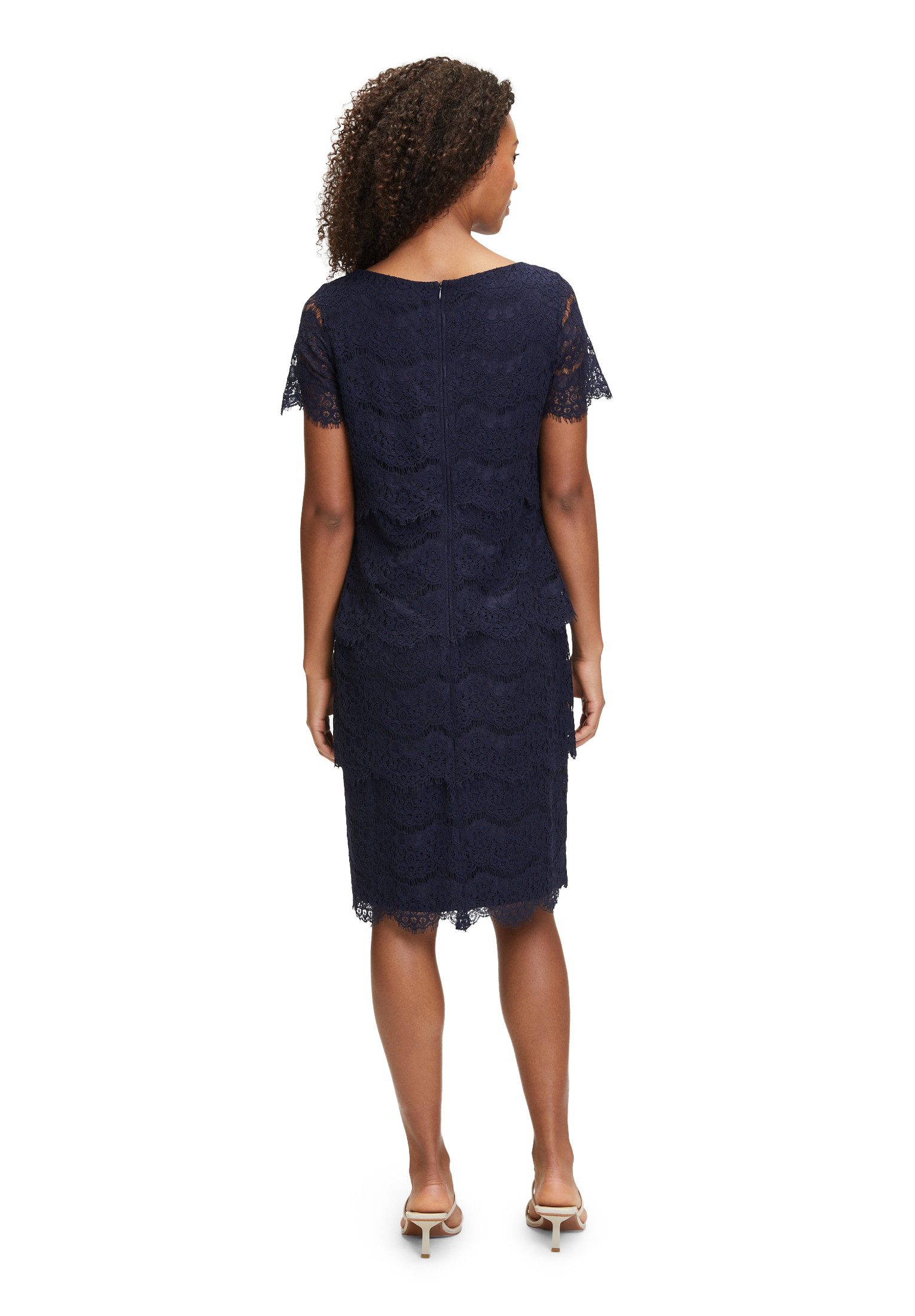 Vera Mont Spitzenkleid Damen kurzarm Spitze