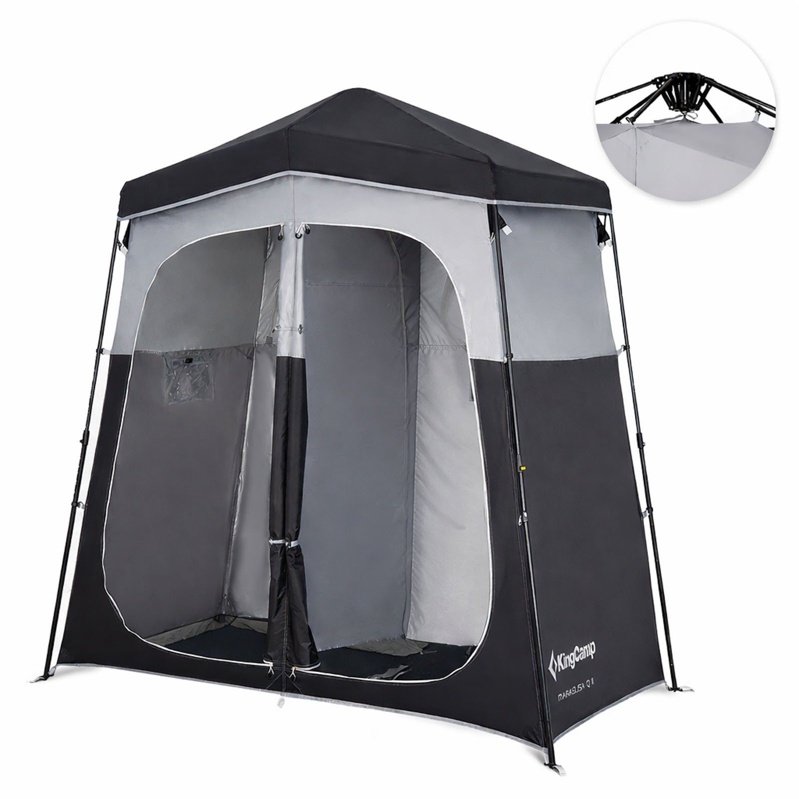 KingCamp Gartendusche Duschzelt Marasusa Q Double Camping - Umkleidezelt
