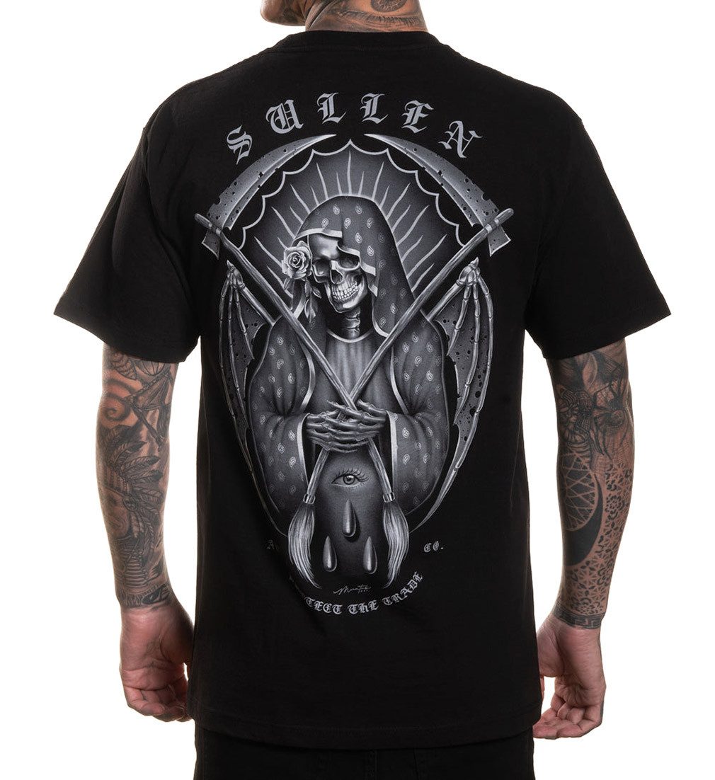 Sullen Clothing T-Shirt De La Muerte B/W