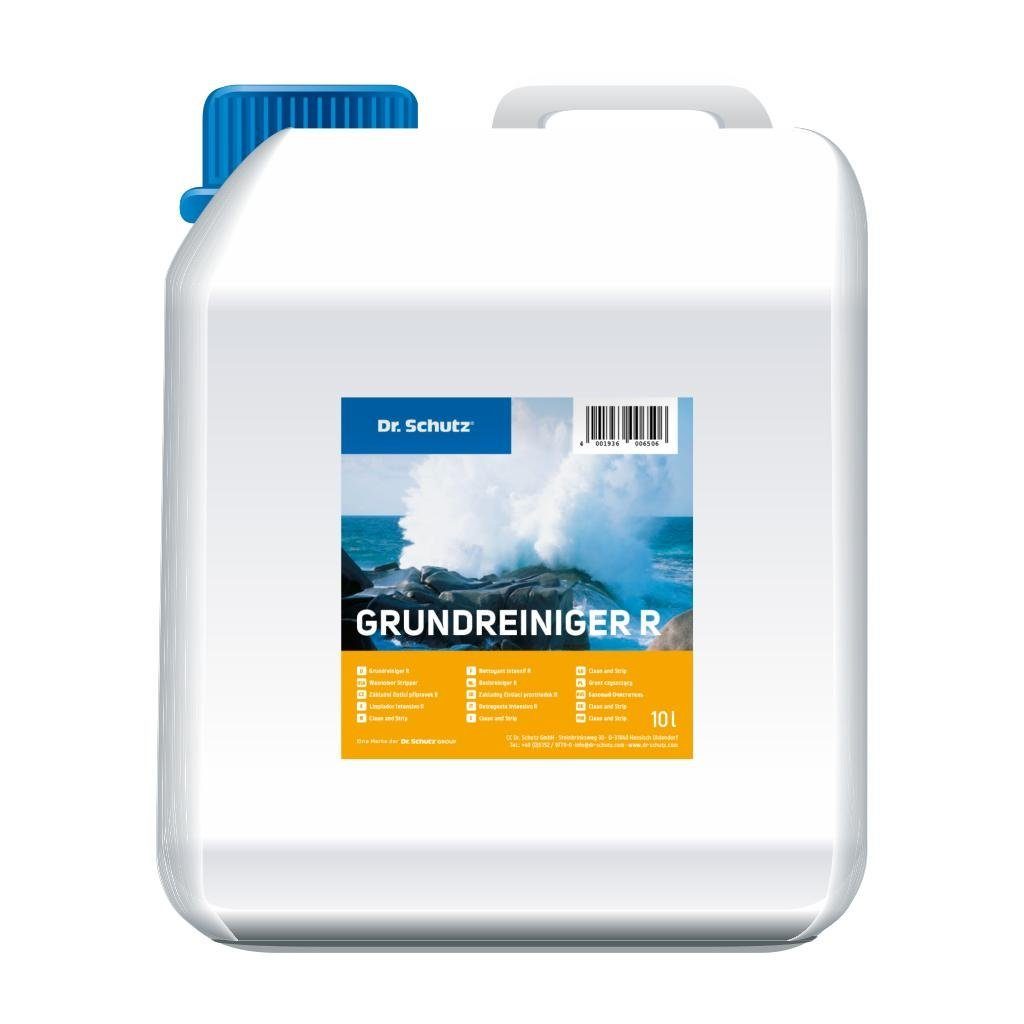 DR. SCHUTZ Dr. Schutz Grundreiniger R (10 Liter) Fussbodenreiniger (Speziell geeignet für Linoleum- und Gummibeläge)