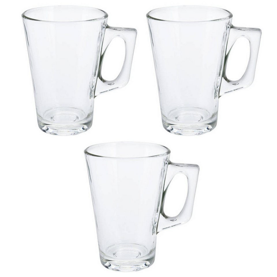 Excellent Houseware Becher, Glas, Trinkbecher