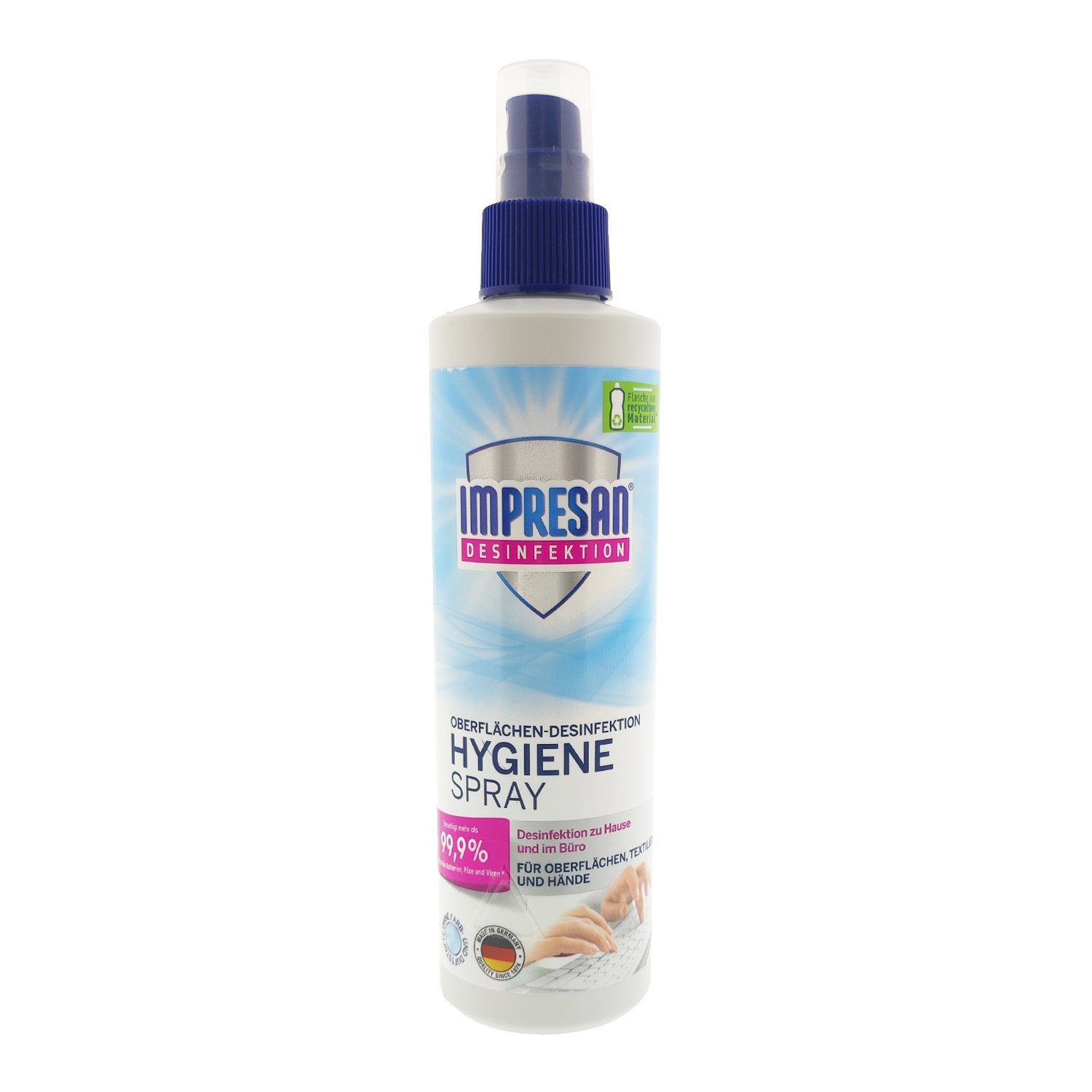 Fixierpflaster Impresan Hygiene Pumpspray 250ml Hände Desinfektionsspray Desinfektion