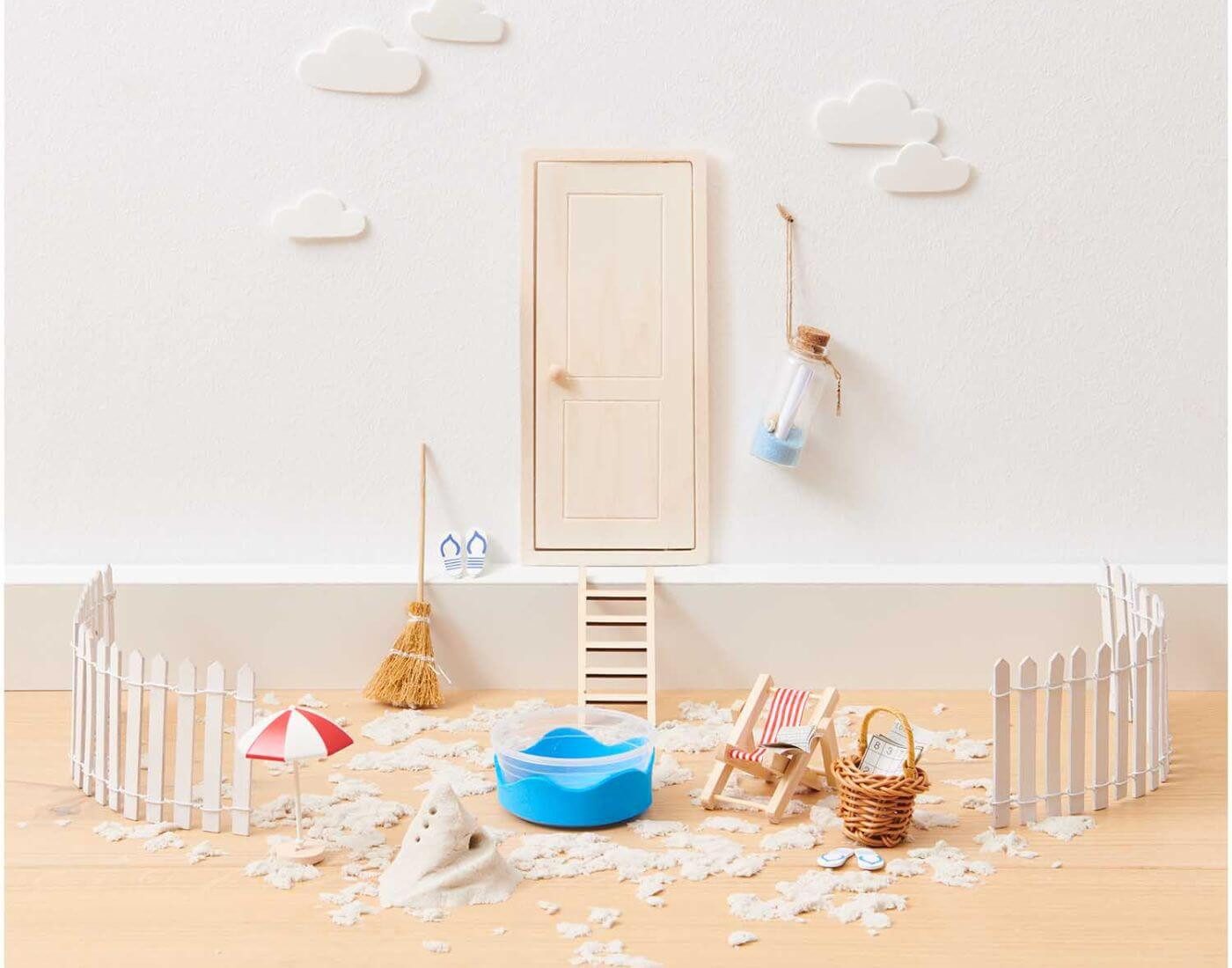 Rico Design Wichtel Miniatur Korb mit Henkel