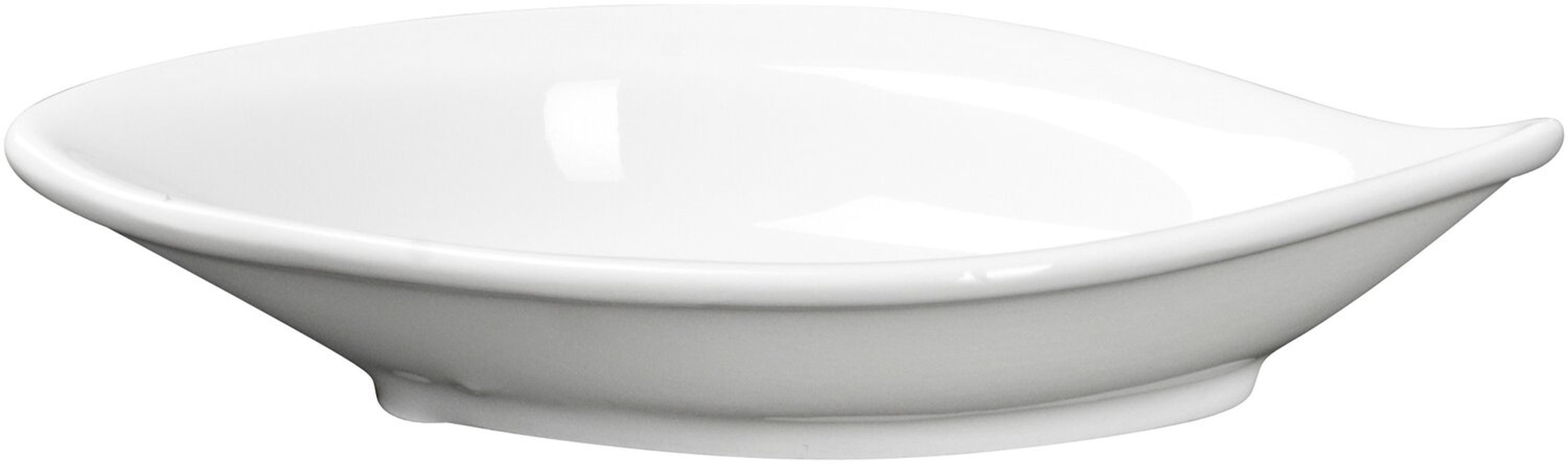 Ritzenhoff & Breker Dipschale Dipschale Gusto 11x6 cm Porzellan weiss, Porzellan