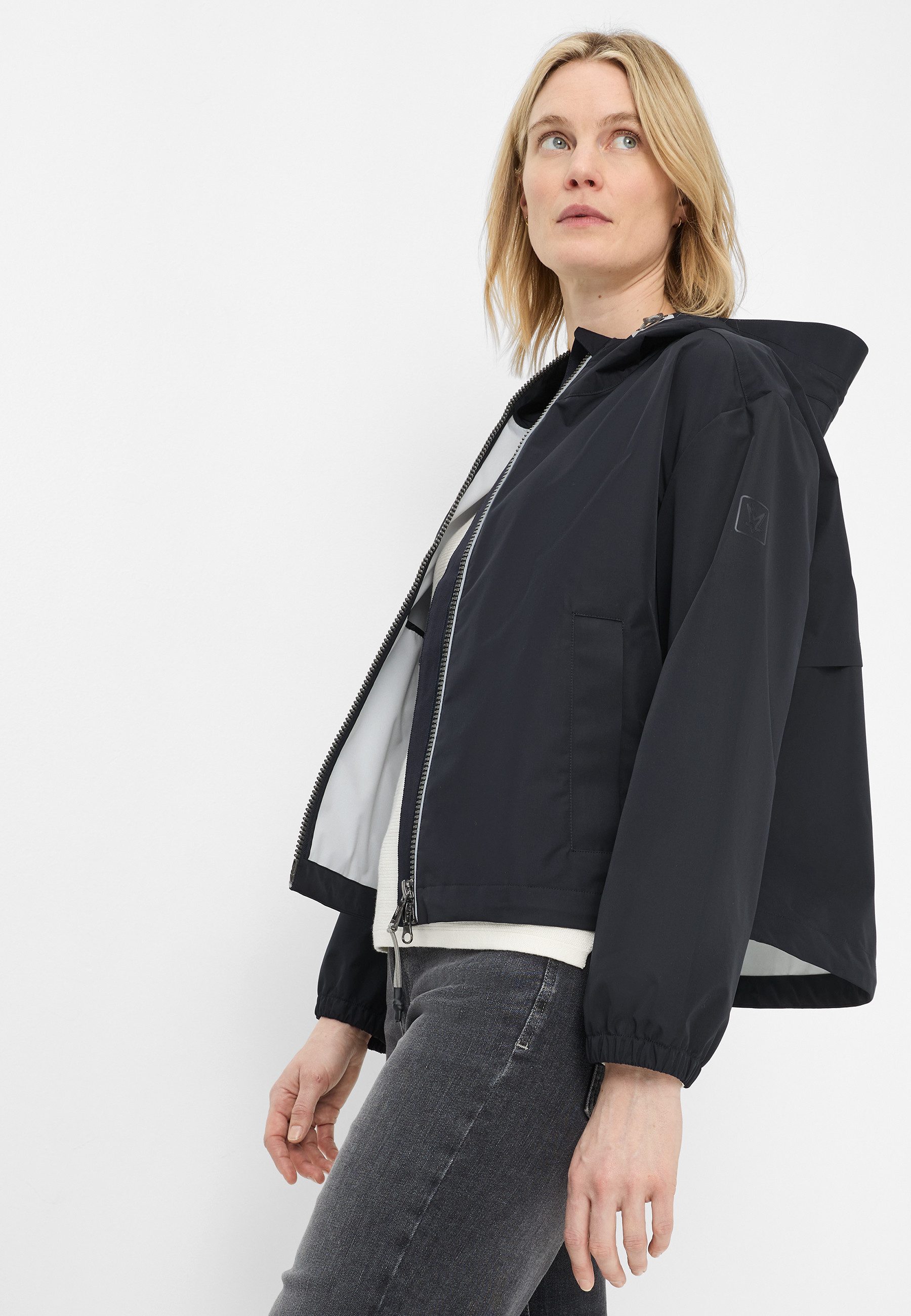 Fuchs Schmitt Outdoorjacke mit Kapuze, Regular Fit, Reißverschlusstaschen günstig online kaufen