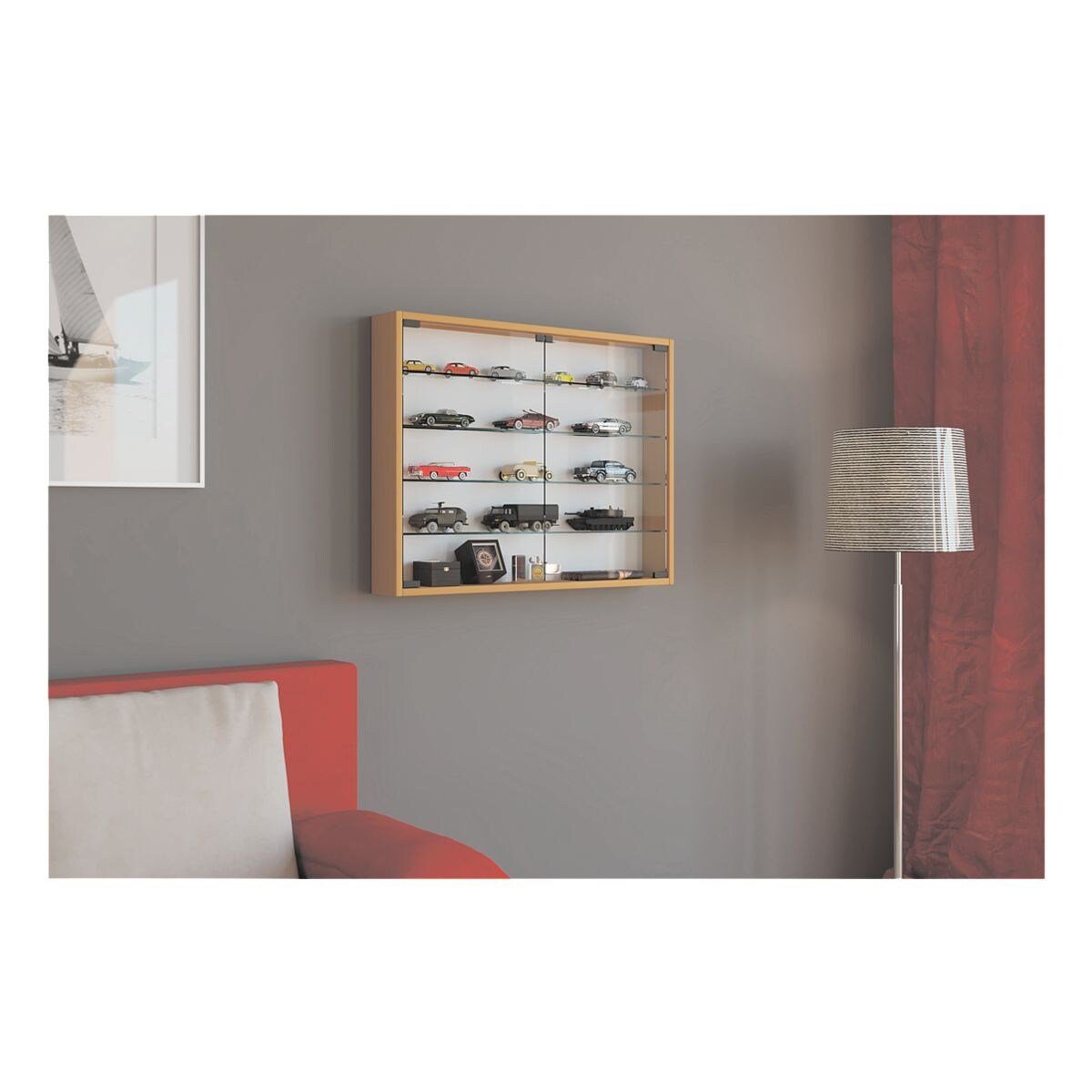 VCM Hängevitrine Hängevitrine Wandvitrine Sammel Deko günstig online kaufen