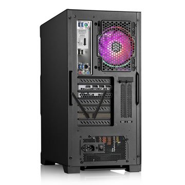 CSL Sprint L8140 Gaming-PC (AMD Ryzen 7 5700X, GeForce RTX 4070, 16 GB RAM, 1000 GB SSD, Luftkühlung)