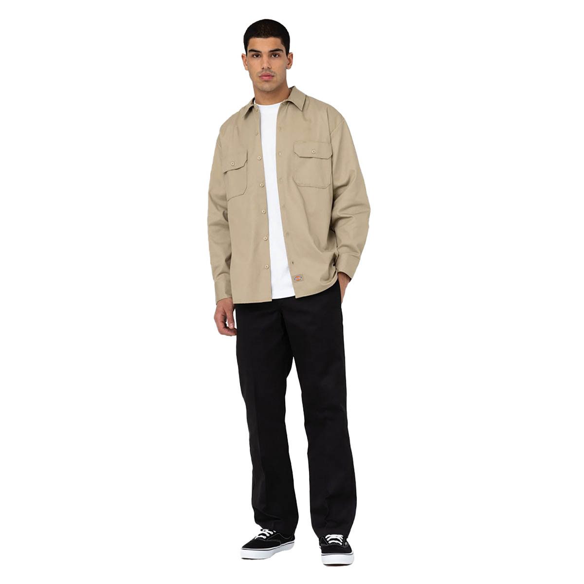Dickies Arbeitshose 873 Workpant (1-tlg., kein Set) Faltenfreier, langanhaltender Stoff, der nicht verblasst
