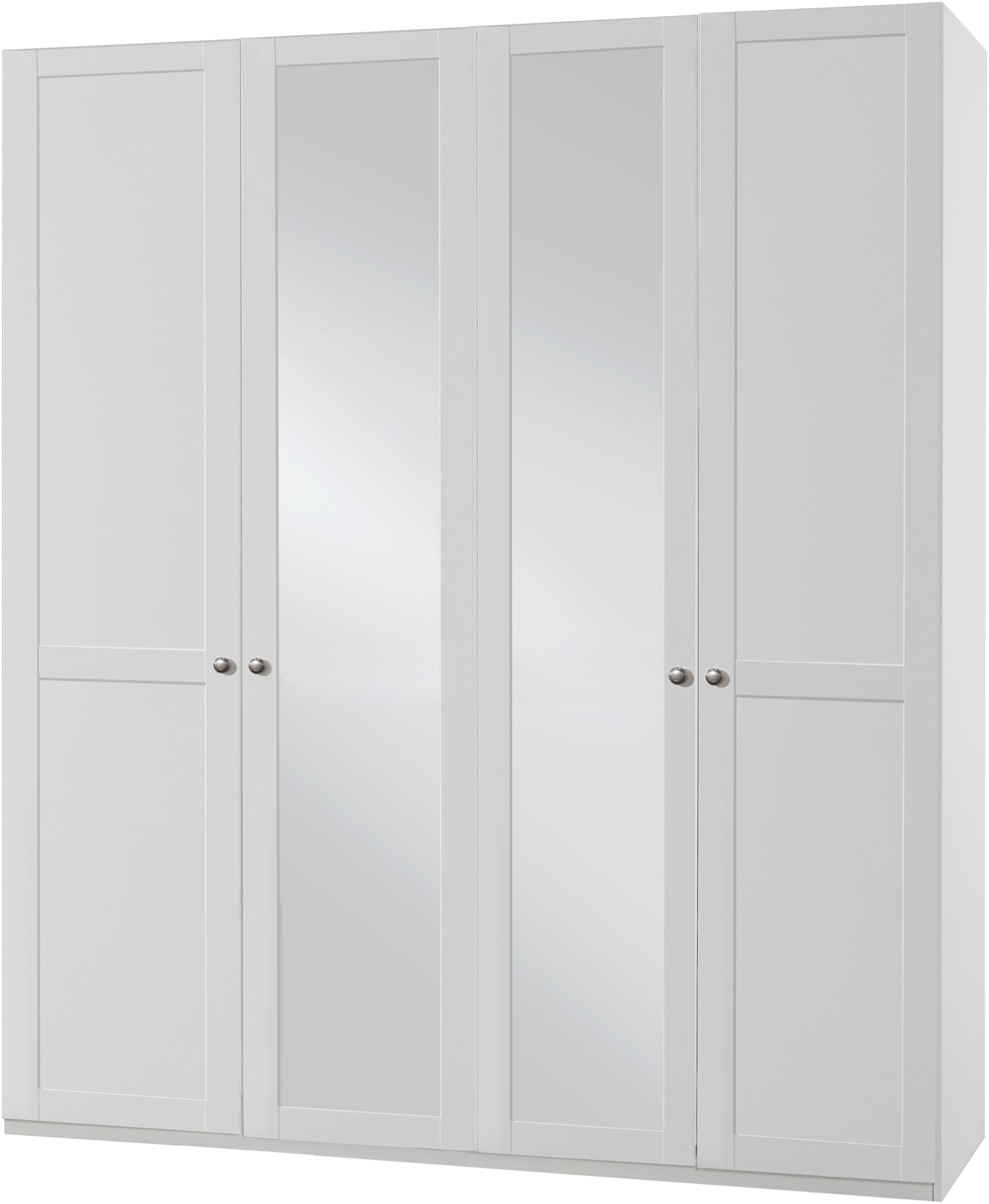 Wimex Kleiderschrank New York mit Spiegeltüren in 5 Breiten und 2 Höhen