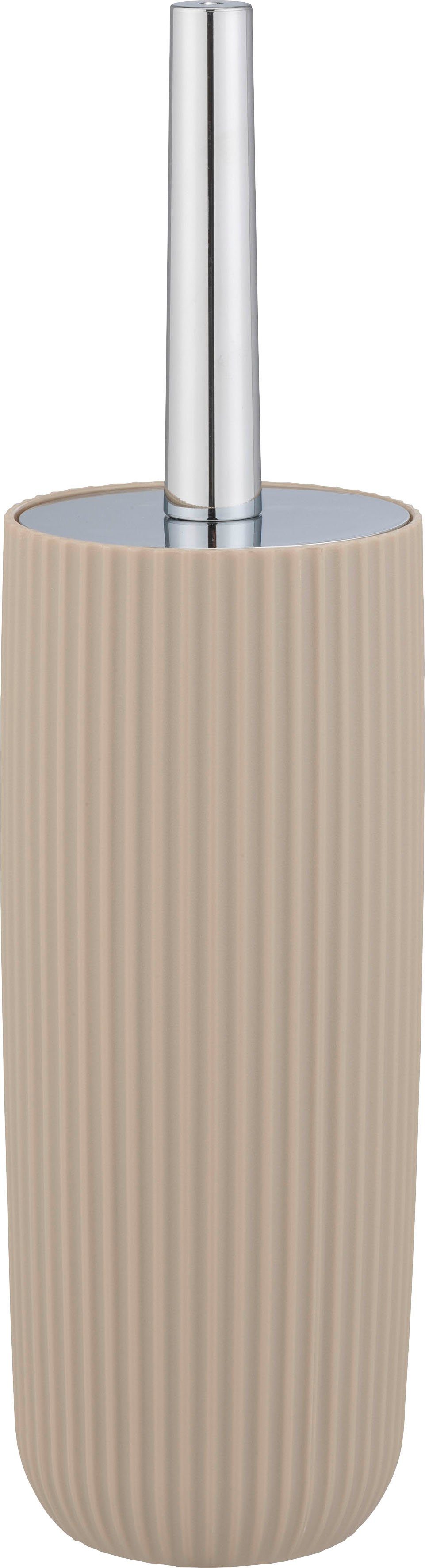 WENKO WC-Garnitur Agropoli, beige, mit geschlosssener Form