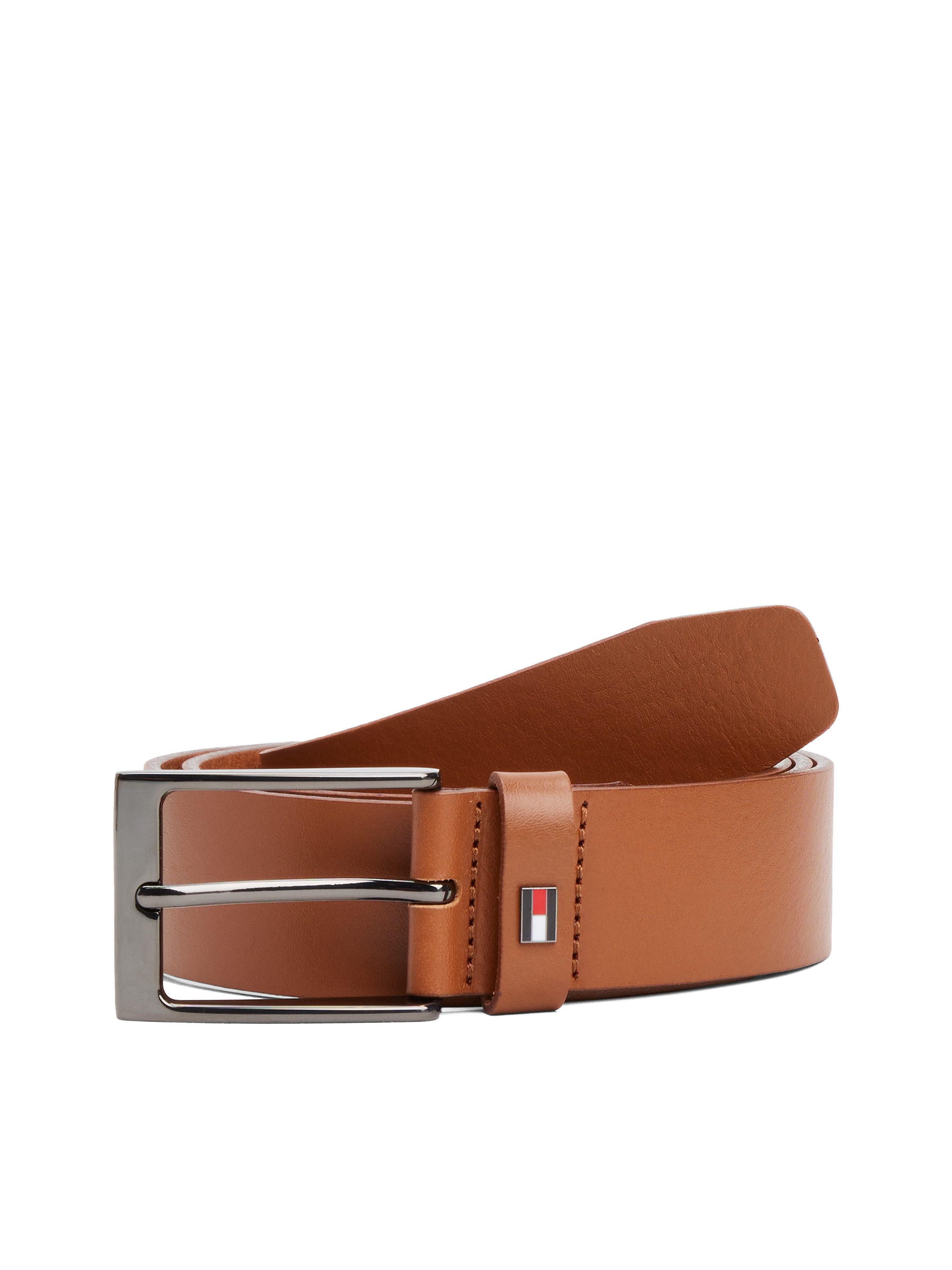 Tommy Hilfiger Ledergürtel LAYTON 3.5 Metallpatch, günstig online kaufen