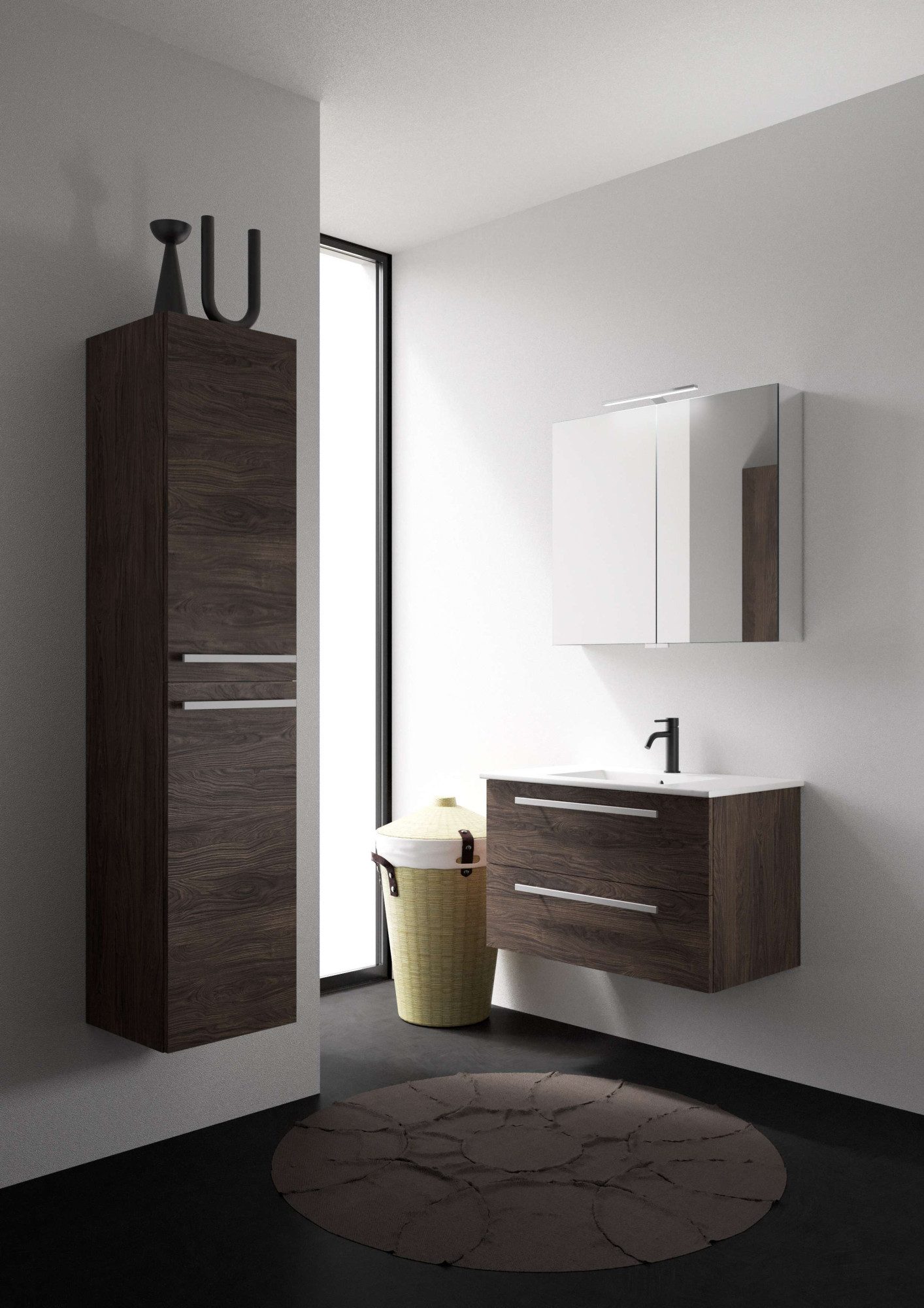 welltime Hochschrank Serena mit Soft-Close-Funktion, Breite 35 cm, FSC®-zertifiziertes Material – Bild 2 von 5