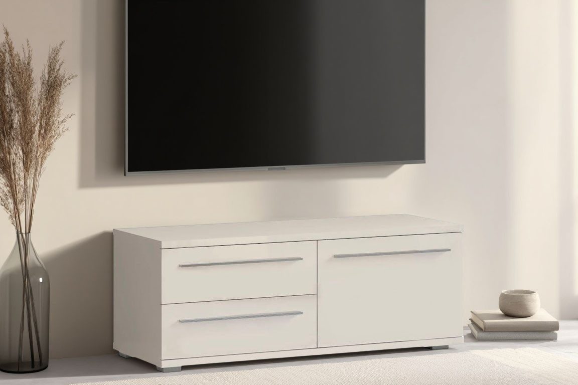 OTTO home TV-Board Piano (H/B/T): 46,2/120/45,2cm), UV lackiert, mit Soft-Close-Funktion