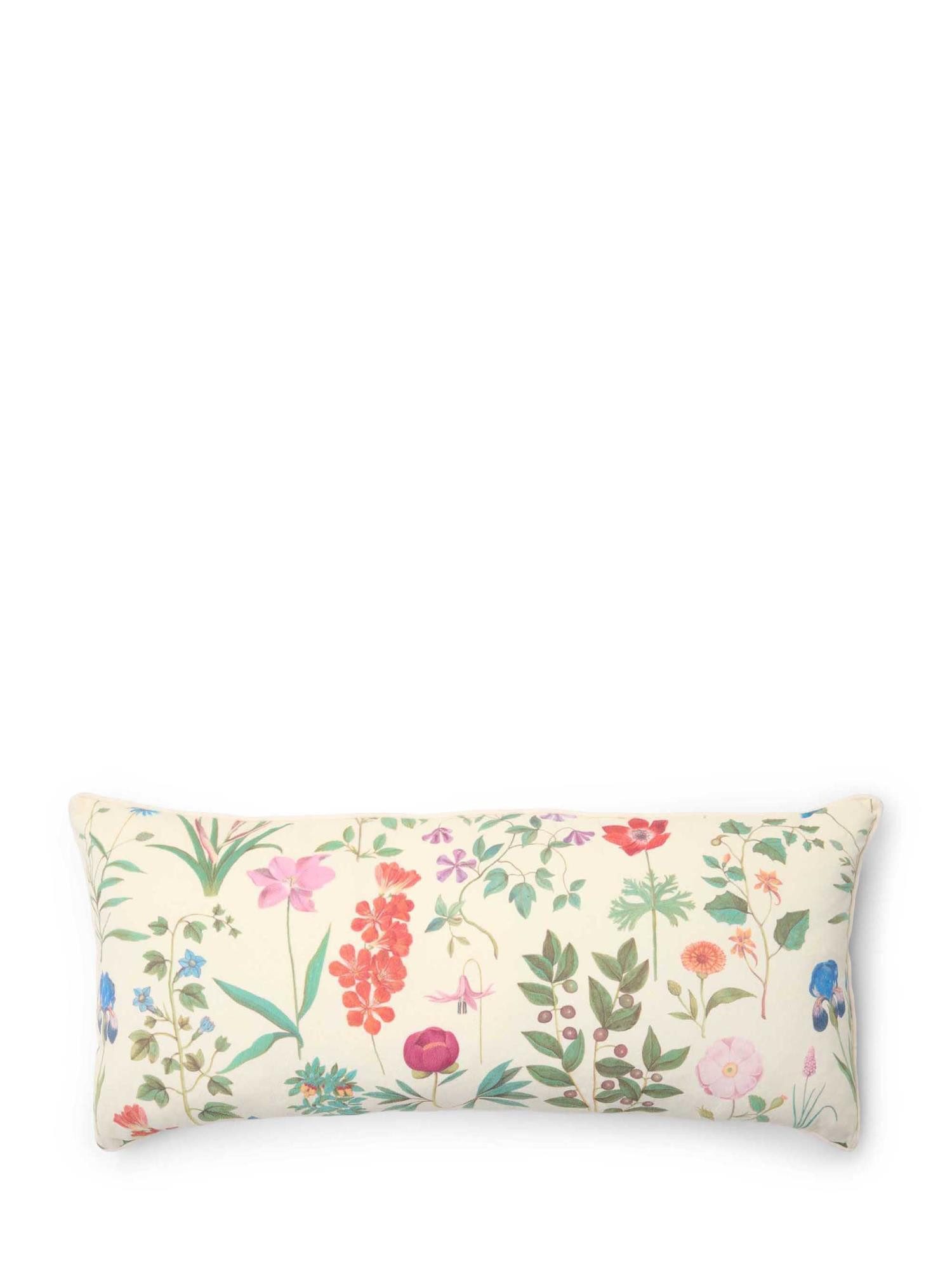 Essenza Dekokissen Marigold, aus weichem Samt mit Blumenprint