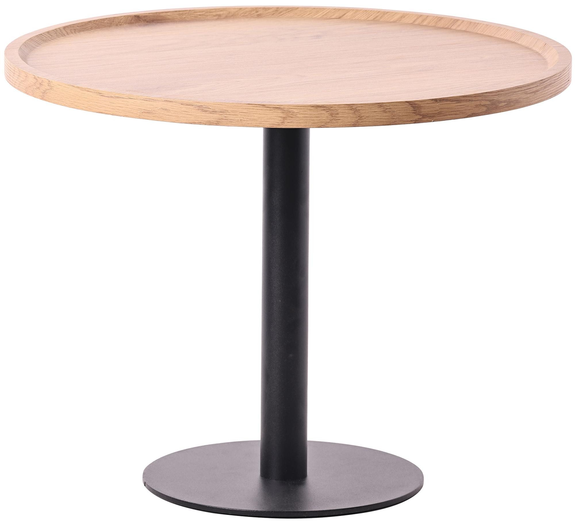furnicato Beistelltisch Aspen 60x60x46 cm natura (1-St)