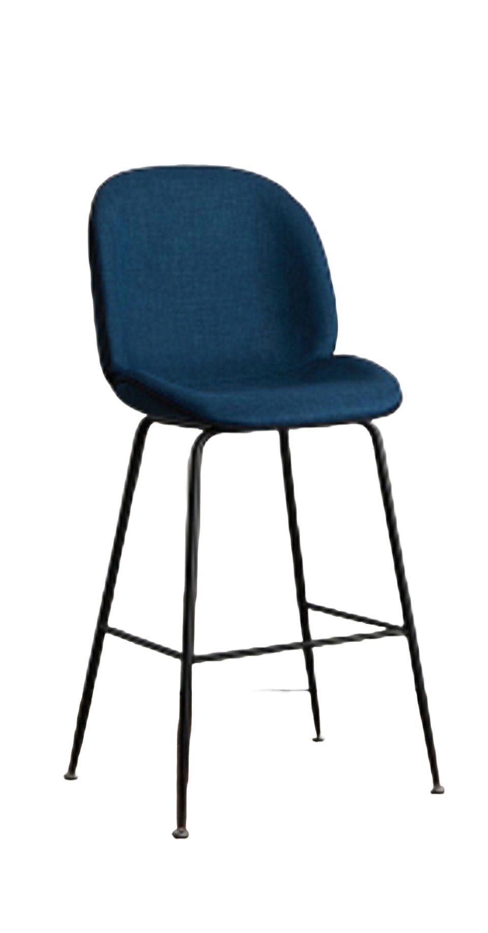 Barhocker Blau Barhocker Barmöbel Sitzhocker Hocker Luxus Design