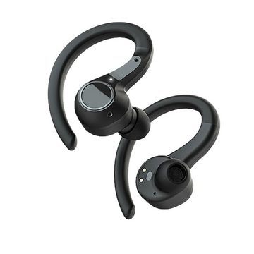 SonidoLab Sensory Sport ANC In-Ear-Kopfhörer (Bis zu 70h Wiedergabe, True Wireless, aktive Geräuschunterdrückung, Umgebungsgeräuschmodus, schweiß- und wasserfest, kabellose Ladehülle, Sensory Sport ANC True Wireless Earbuds kabellose In-Ear Kopfhörer)