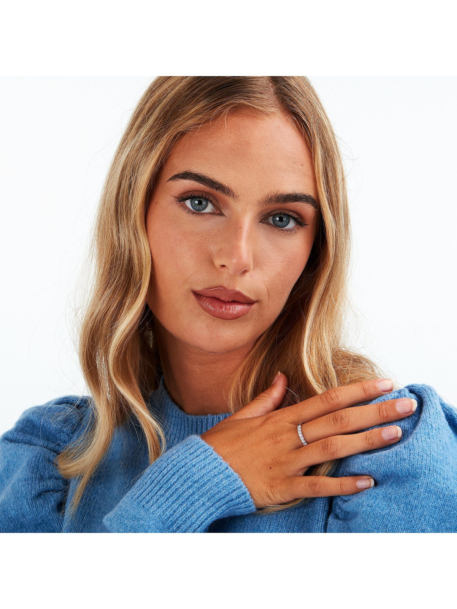 CHRIST Diamantring CHRIST Damen-Damenring 585er Weißgold 5 Diamant günstig online kaufen