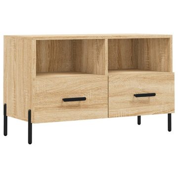 vidaXL TV-Schrank TV-Schrank Sonoma-Eiche 80x36x50 cm Holzwerkstoff (1-St)