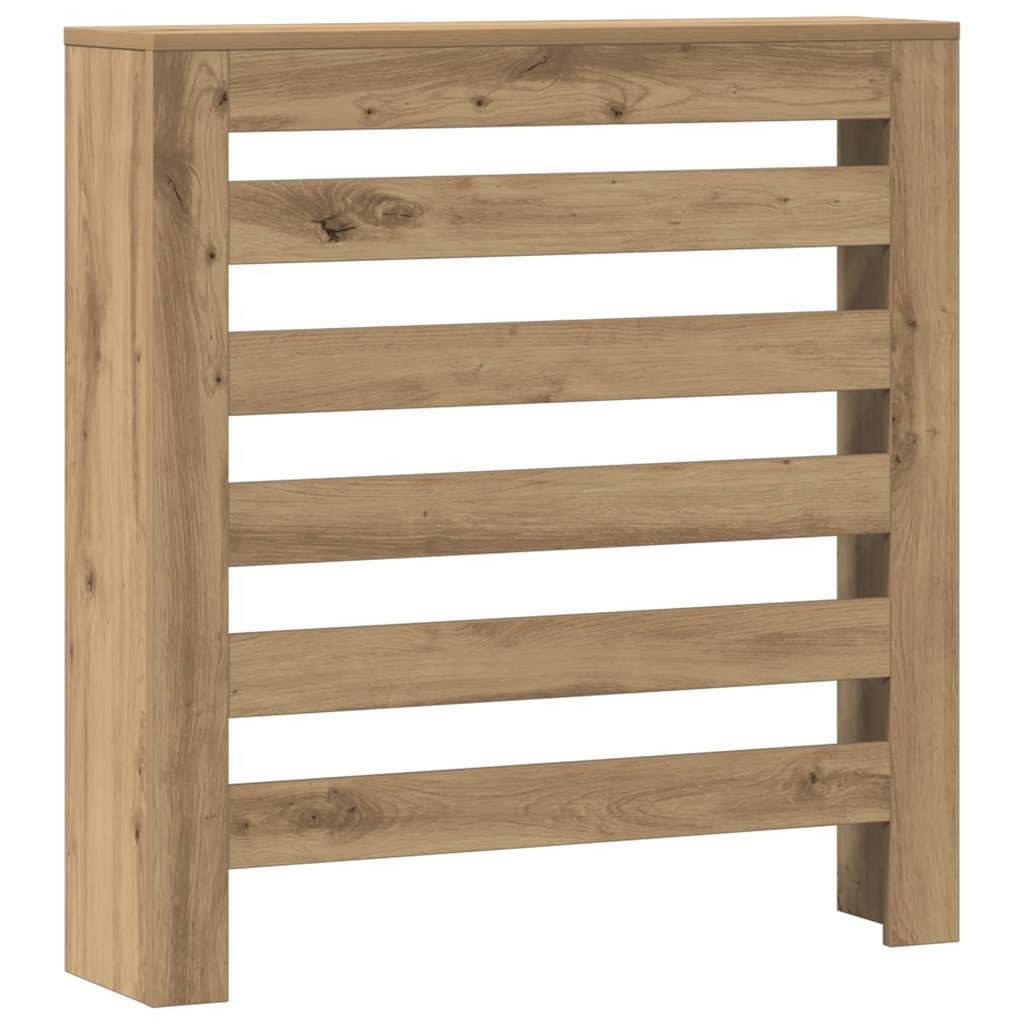 vidaXL Heizkörper Heizkörperabdeckung Eiche 78 x 20 x 82 cm Holzwerkstoff