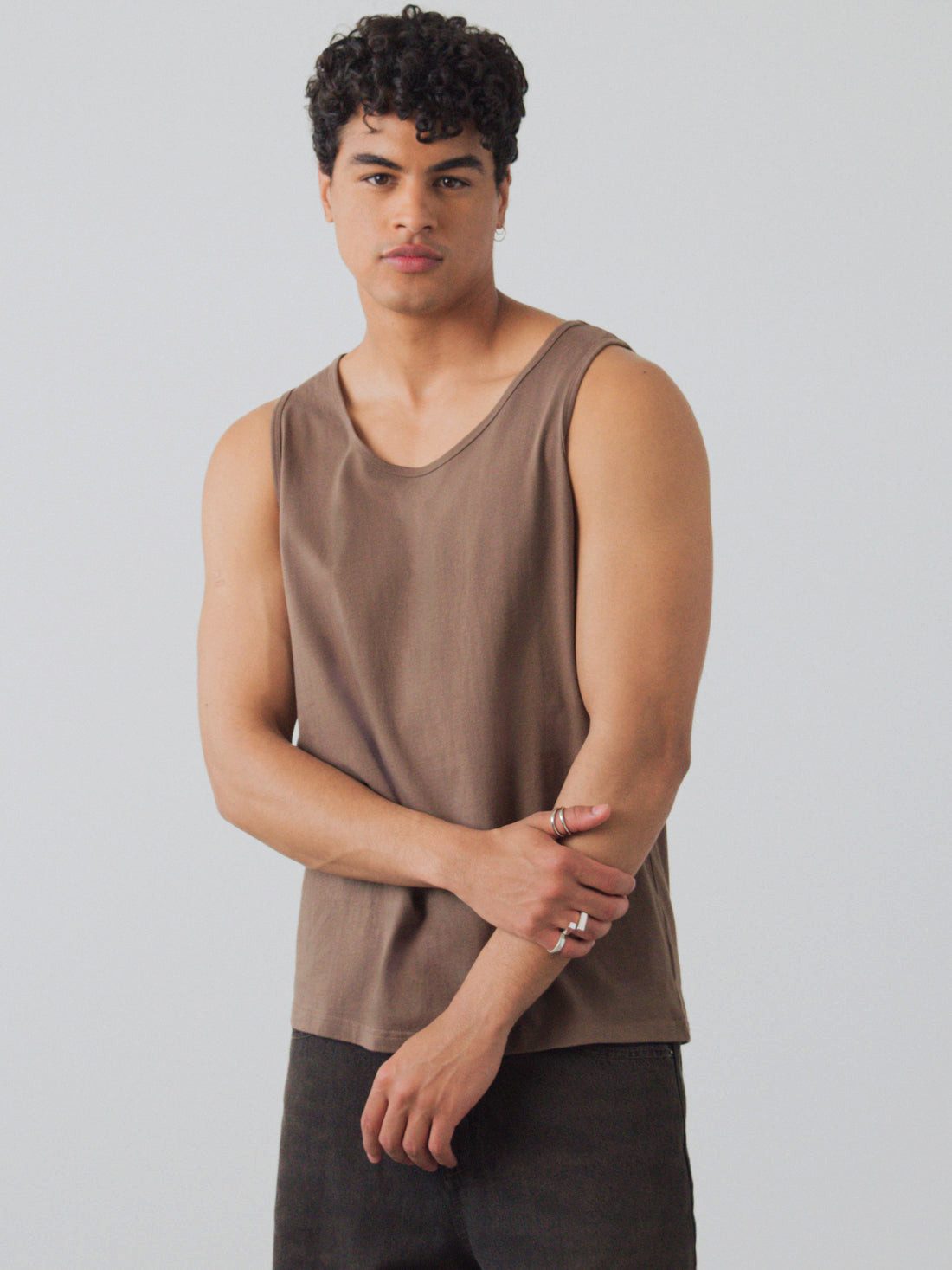 HONEST BASICS Tanktop Muskeltank aus Bio- und recycelter Baumwolle – Bild 2 von 4