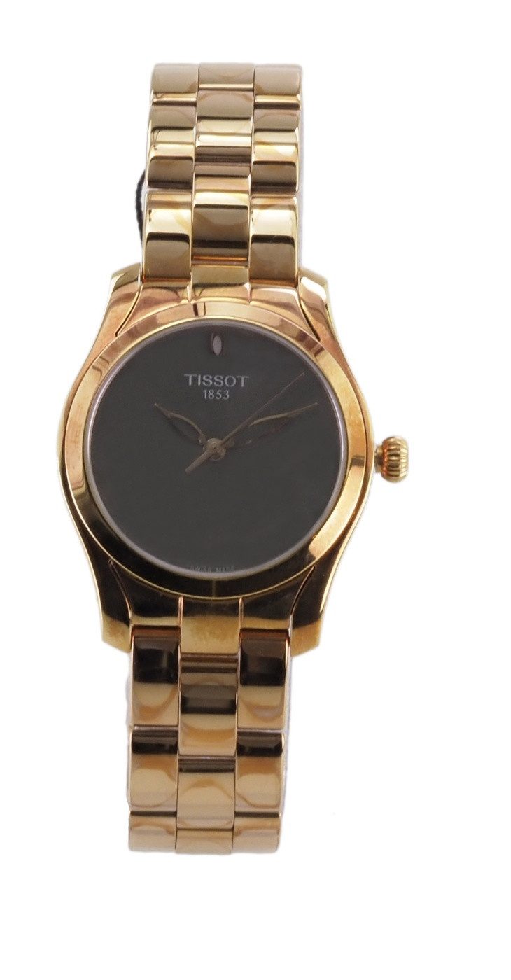 Tissot Quarzuhr Tissot Damen Quarz Uhr T-Wave T1122103306100