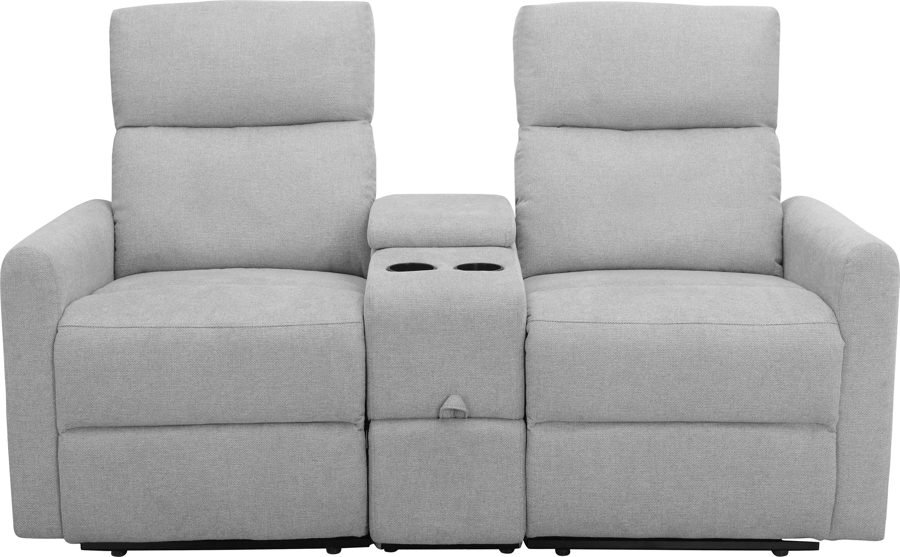 Home affaire 2-Sitzer Daoulas, 2er-Kinosofa, TV-Sessel, günstig online kaufen